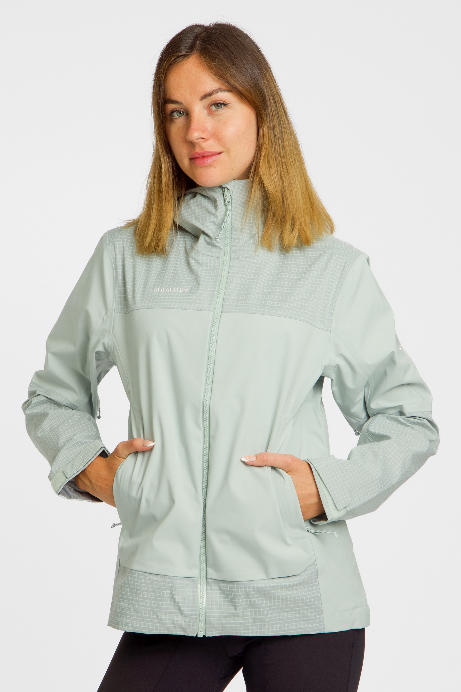 Image of MAMMUT Ducan Guide Hooded Damen Outdoorjacke Silber, Damen, Größe: XS