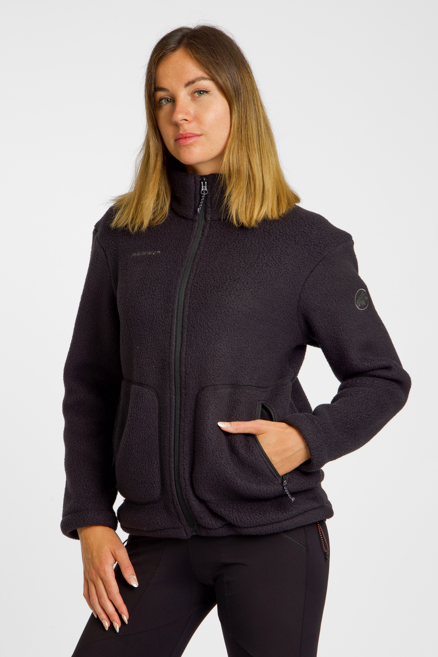 Image of MAMMUT Falera Damen Midlayer Schwarz, Damen, Größe: L