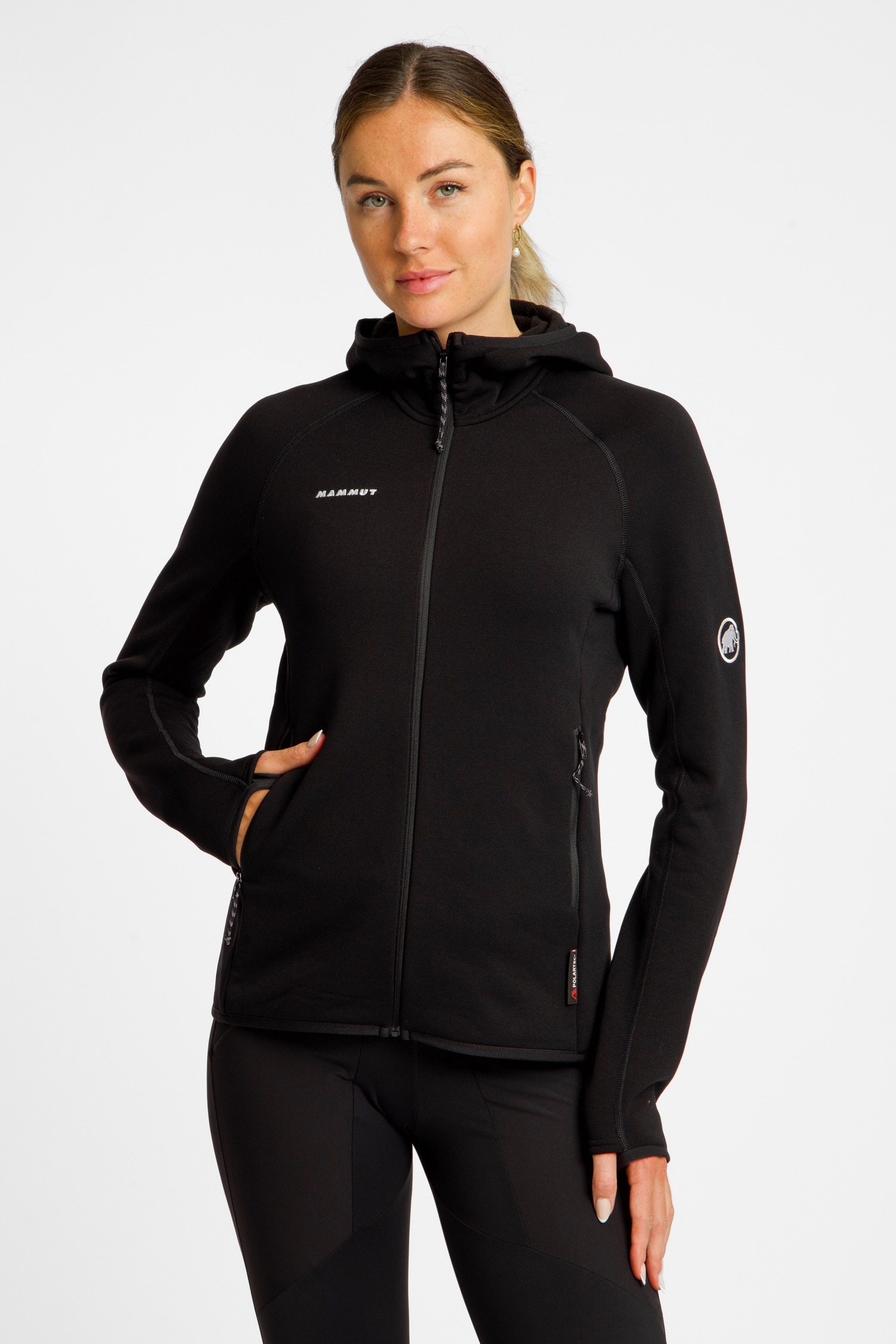 Image of MAMMUT Aconcagua Hooded Damen Midlayer Schwarz, Damen, Größe: L
