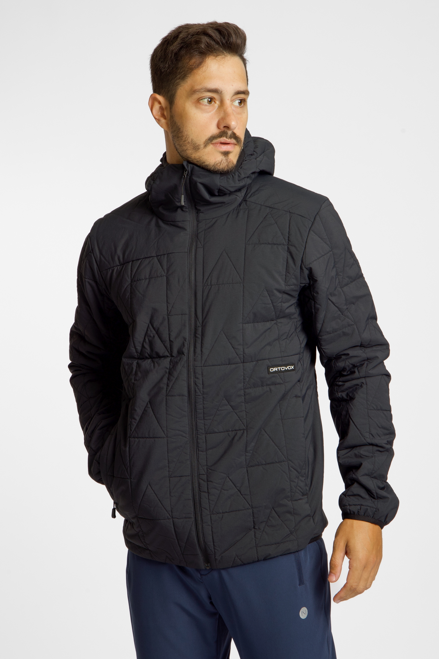 Image of Ortovox Ravine Metawool 90 Herren Midlayer Schwarz, Herren, Größe: L