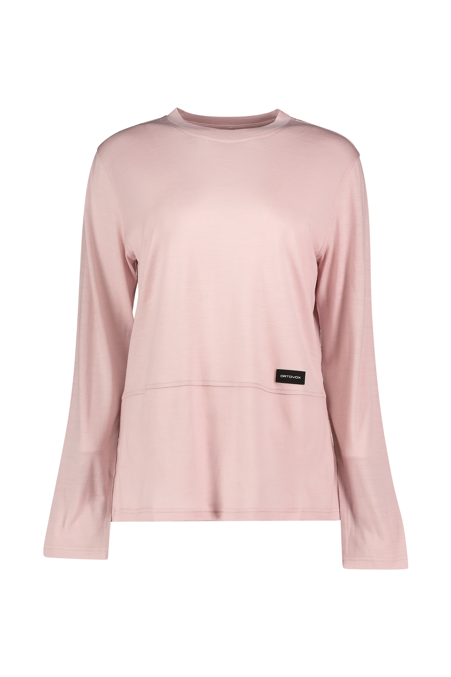 Image of Ortovox 185 Merino Patch Damen Longsleeve Pink, Damen, Größe: XS