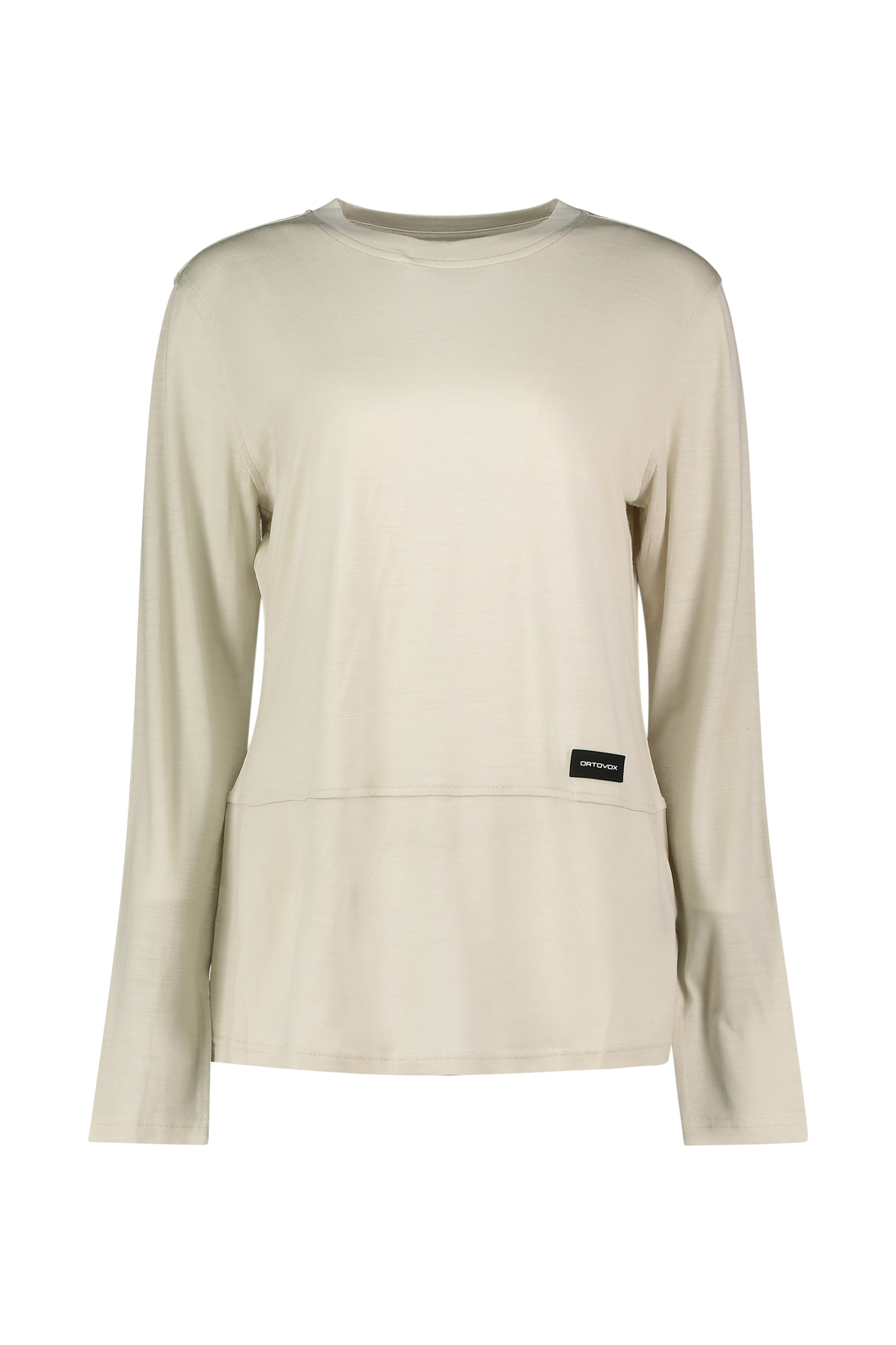 Image of Ortovox 185 Merino Patch Damen Longsleeve Weiss, Damen, Größe: L