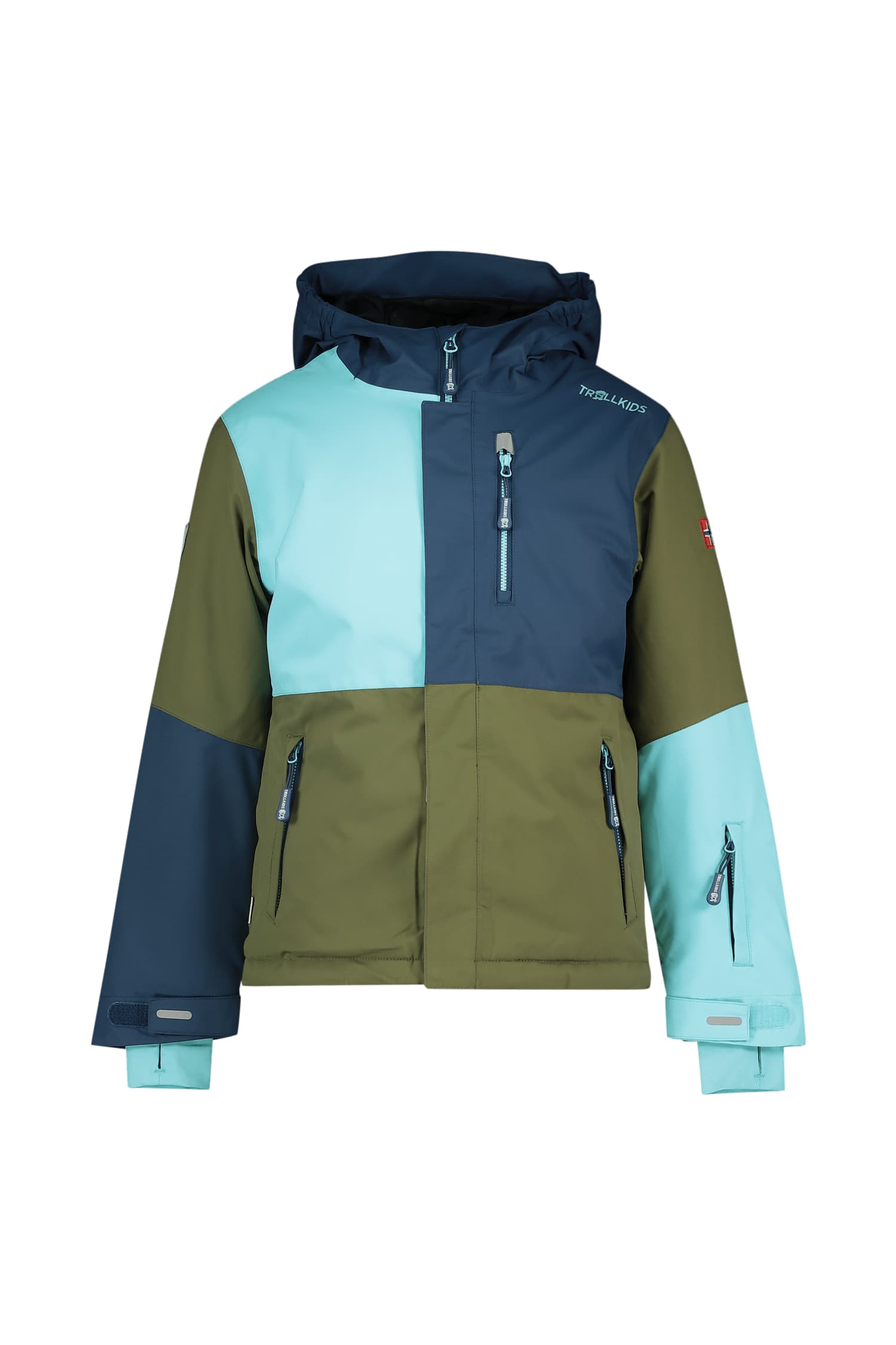 Image of Trollkids Hallingdal Kinder Skijacke Blau, , Größe: 128