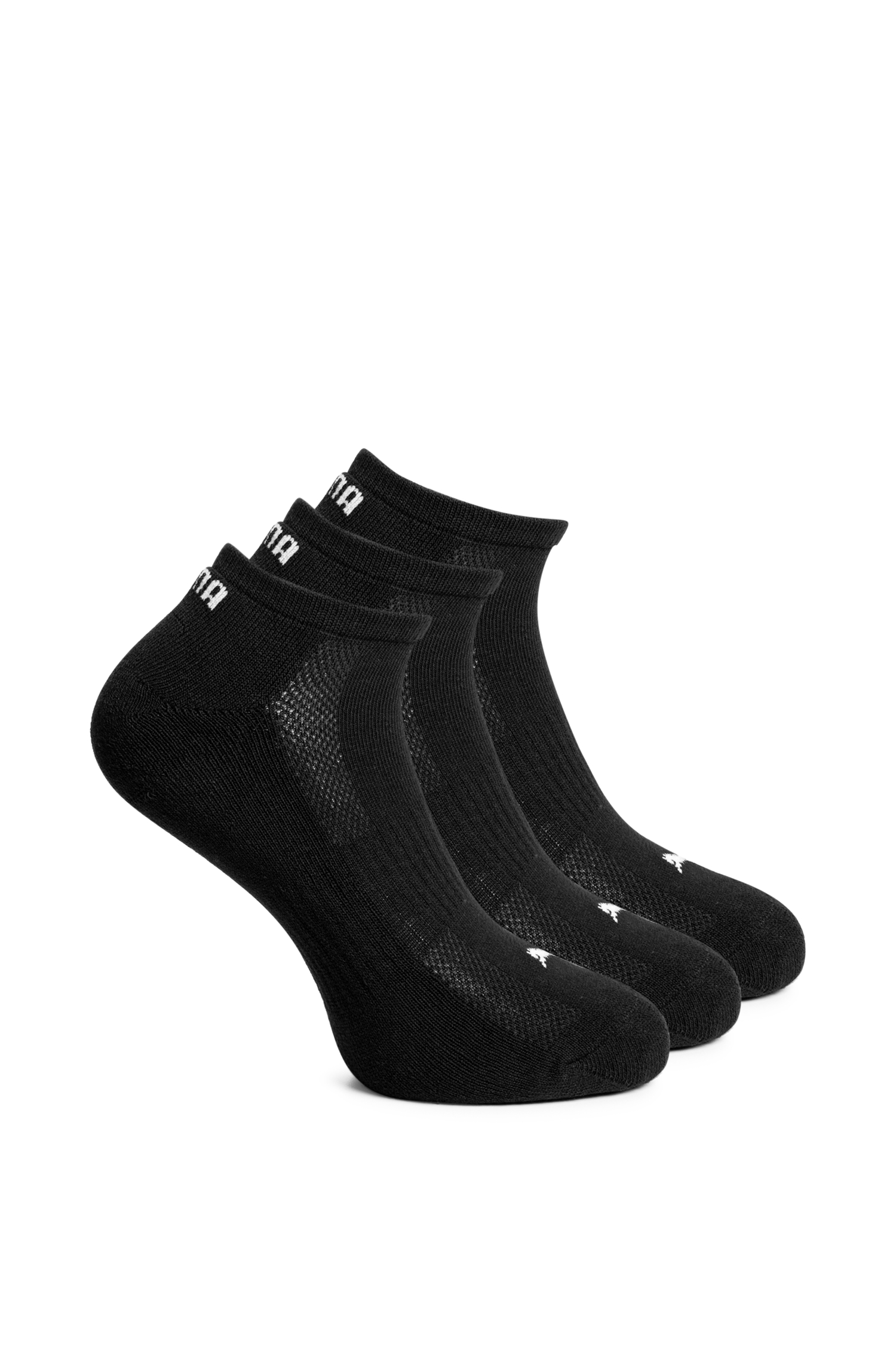 Image of PUMA 3-Pack Cushioned 35-46 Sneaker Socken Schwarz, Herren, Größe: I