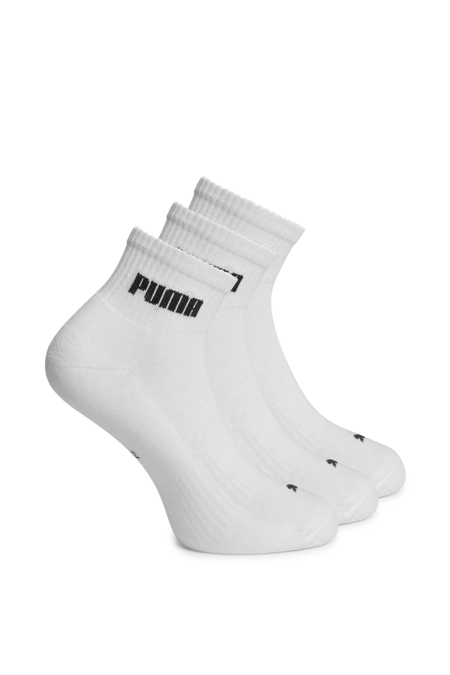 Image of PUMA 3-Pack Cushioned Next Quarter 35-46 Socken Weiss, Herren, Größe: I