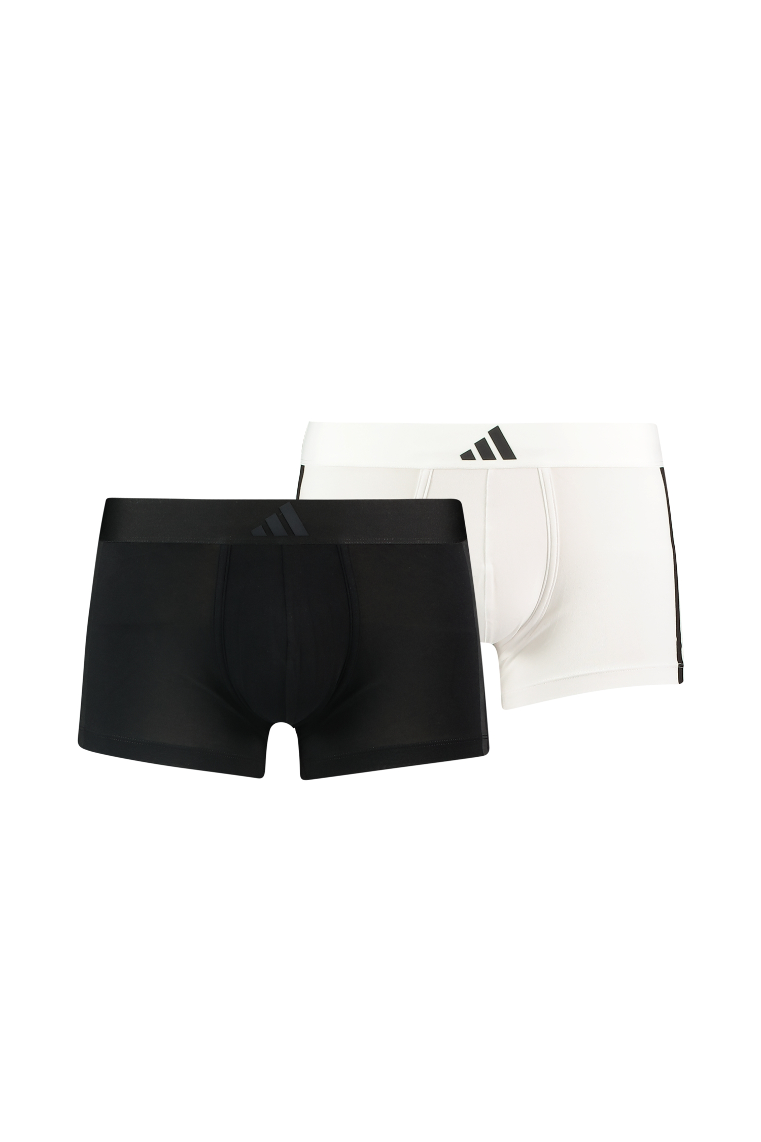 Image of adidas 2-Pack 3-S Active Flex Herren Boxershort Schwarz, Herren, Größe: L