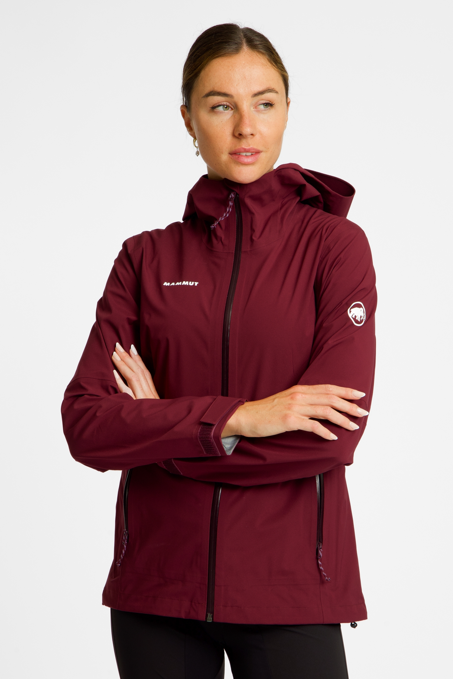 Image of MAMMUT Lucendro Guide Hooded Damen Outdoorjacke Rot, Damen, Größe: M