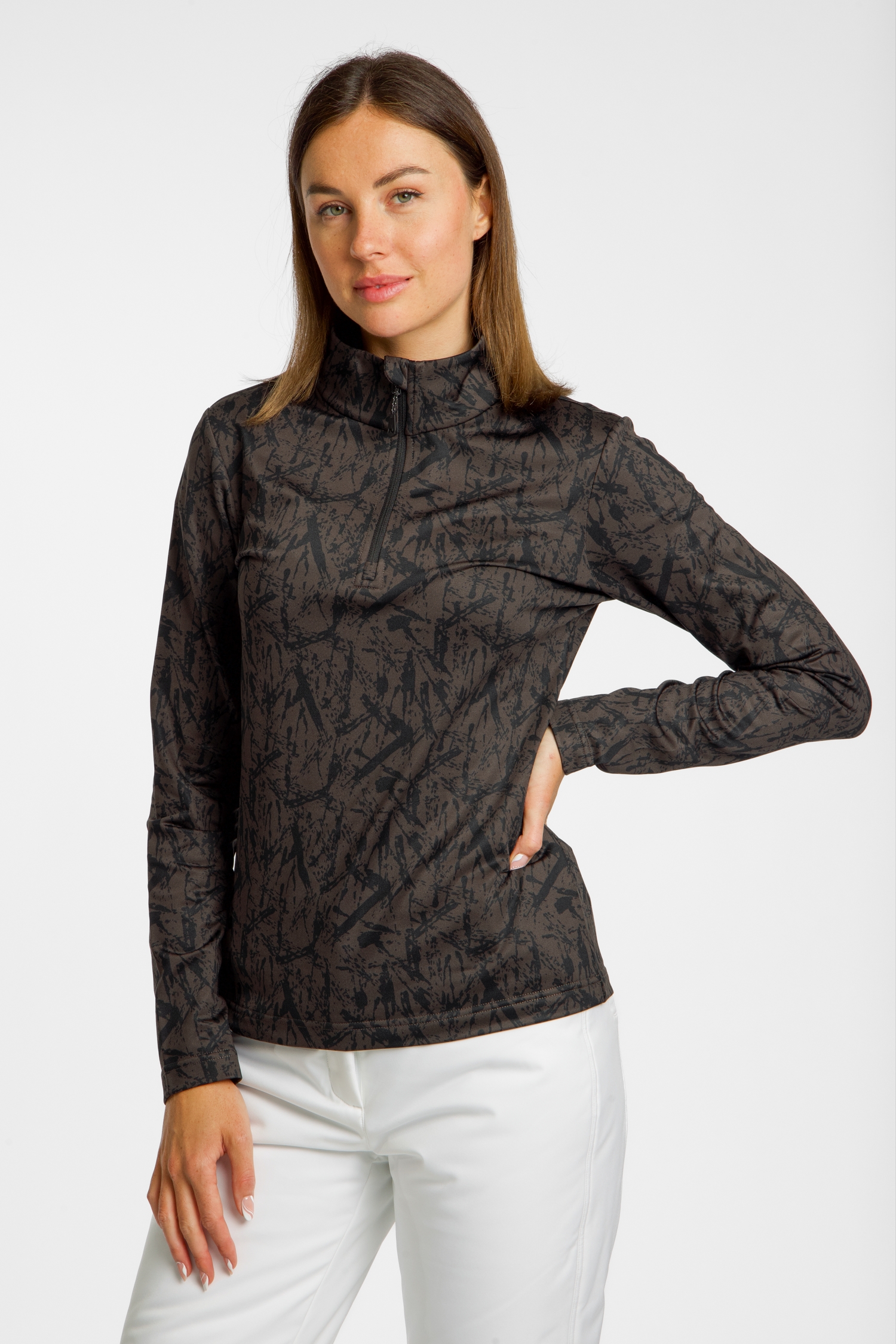 Image of 46 NORD Damen Midlayer Braun, Damen, Größe: 36