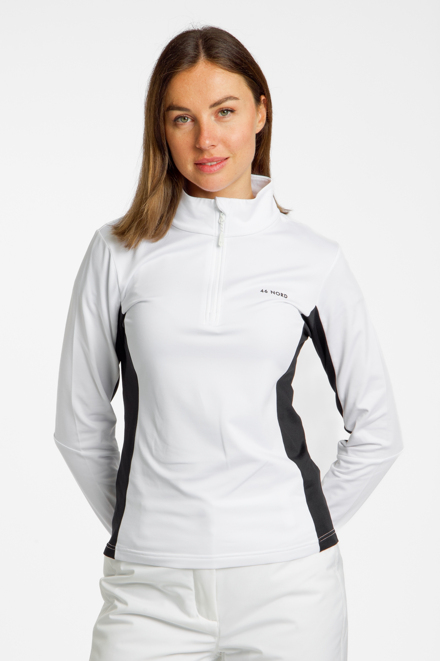46 NORD Damen Midlayer Weiss, Damen, Größe: 46