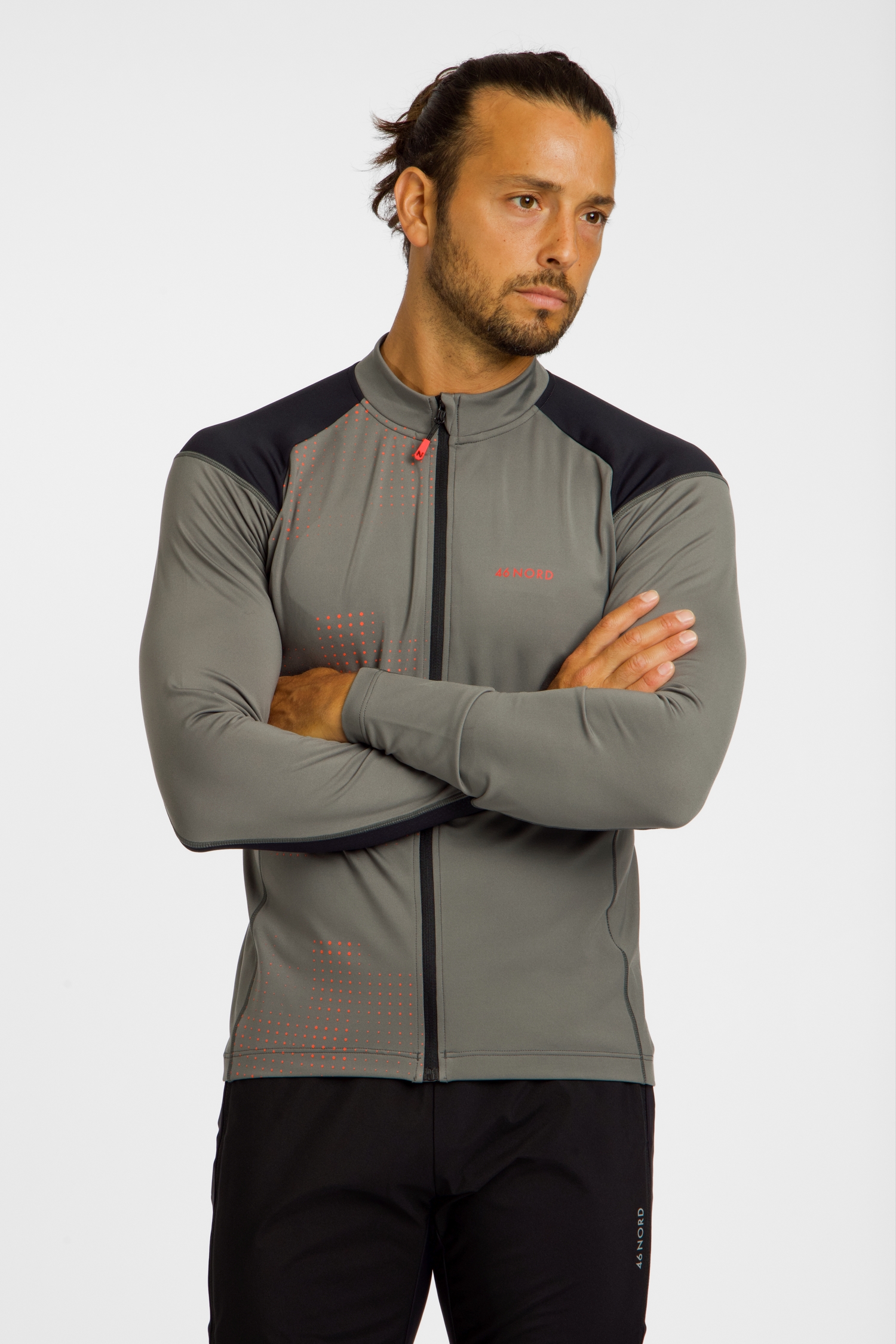 Image of 46 NORD Herren Midlayer Grau, Herren, Größe: M