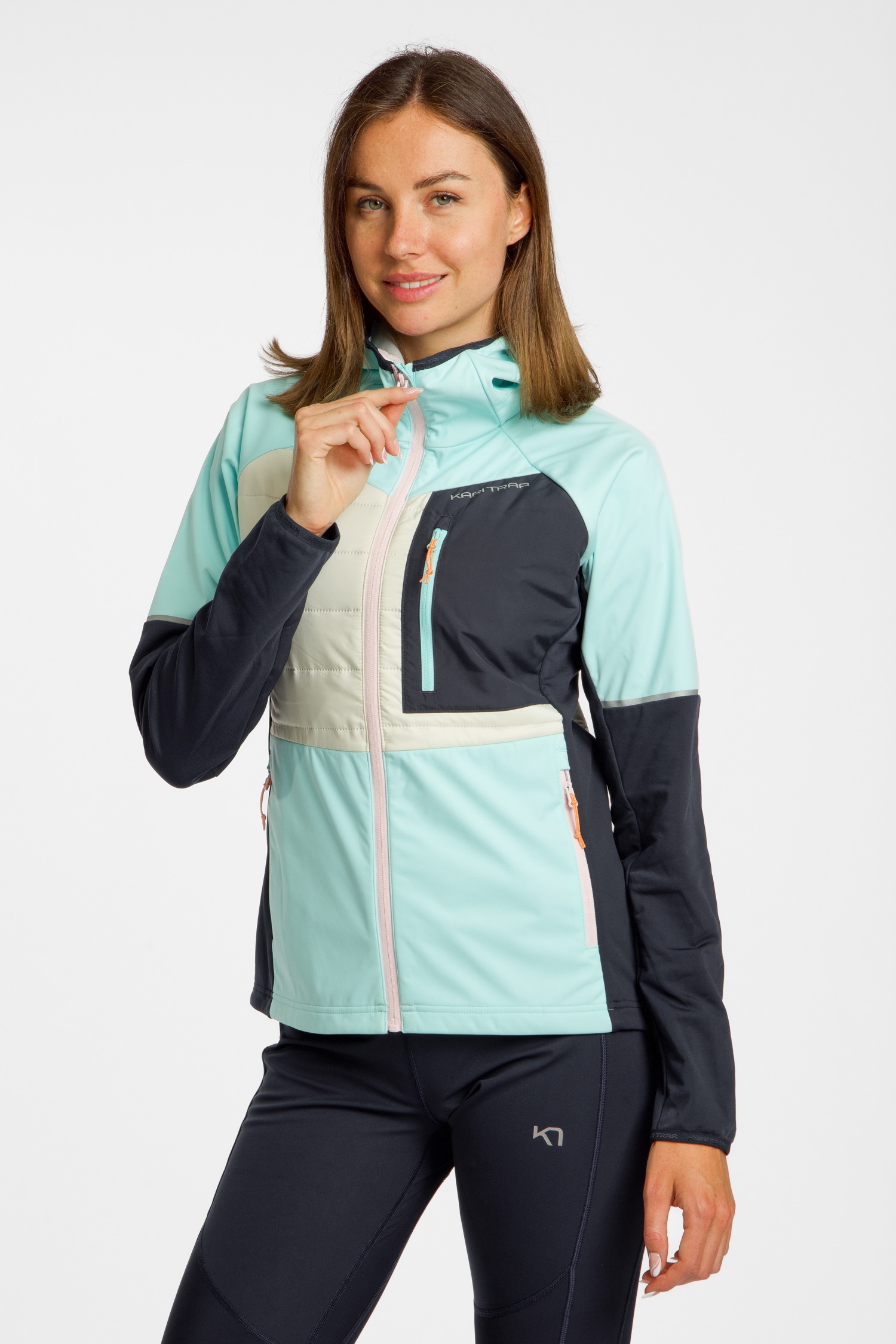 Image of Kari Traa Nia Damen Langlaufjacke Blau, Damen, Größe: L