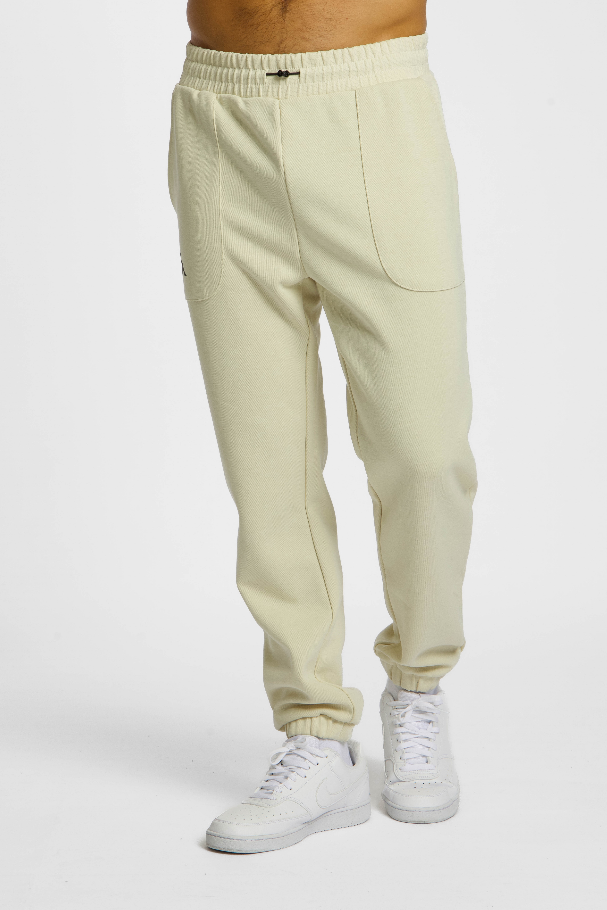 Image of Kappa Gesso Herren Trainerhose Weiss, Herren, Größe: L