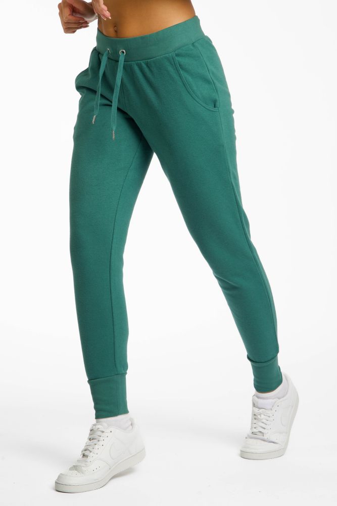 Image of Kappa Logo Zalia Damen Trainerhose Grün, Damen, Größe: XXL