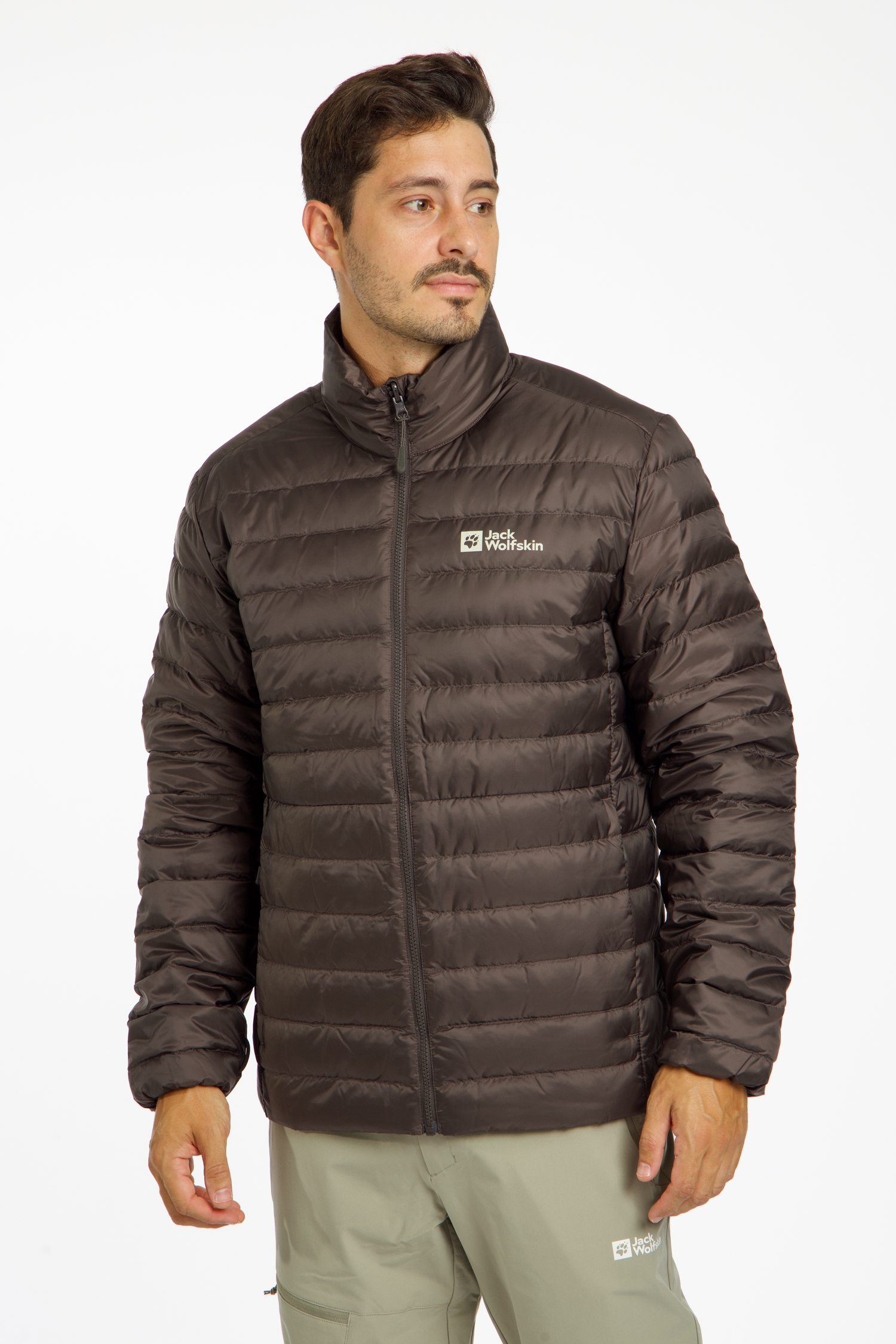 Image of Jack Wolfskin Pilvi Herren Daunenjacke Braun, Herren, Größe: L