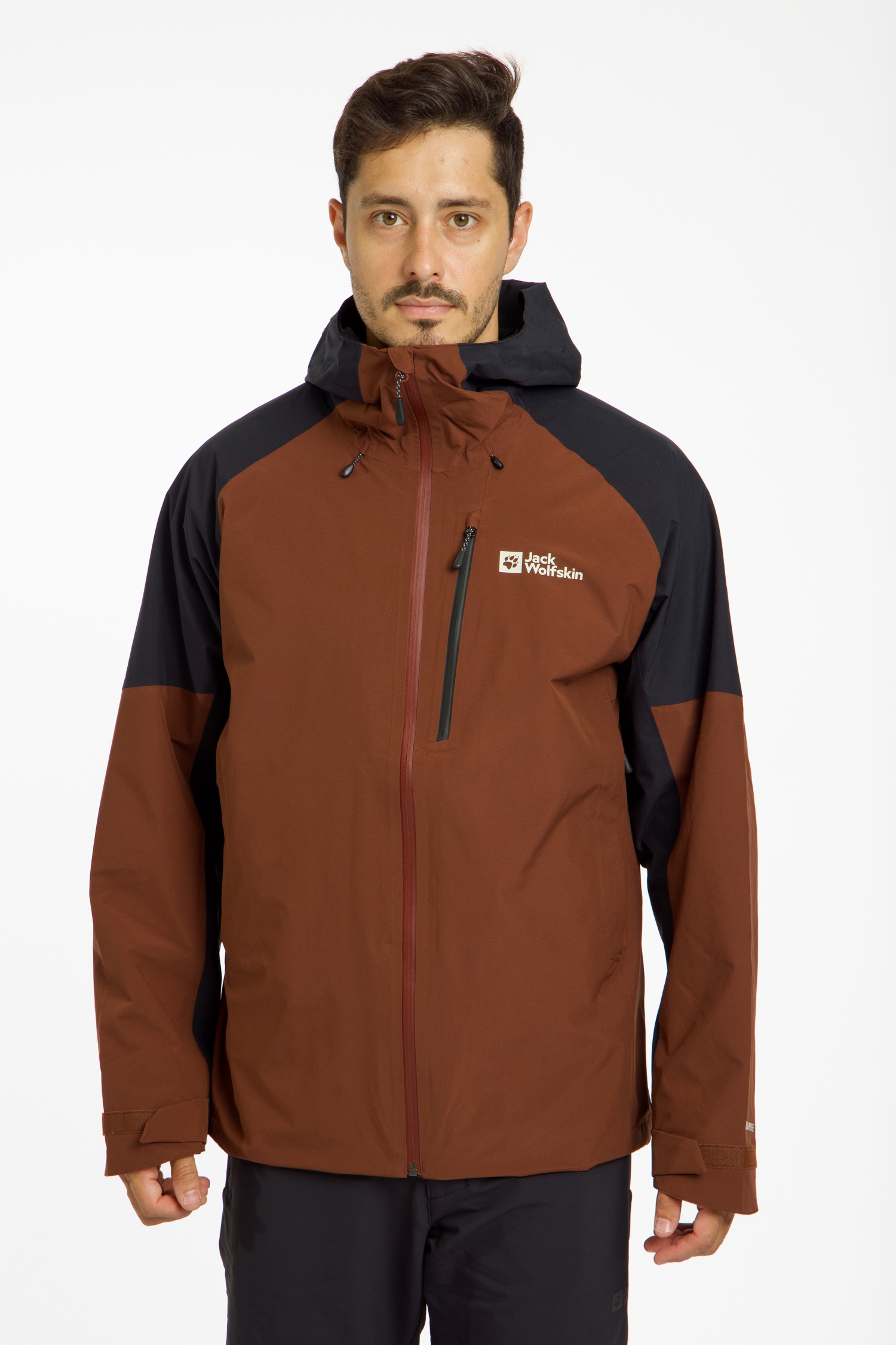 Image of Jack Wolfskin Eagle Peak 2L Herren Outdoorjacke Braun, Herren, Größe: S