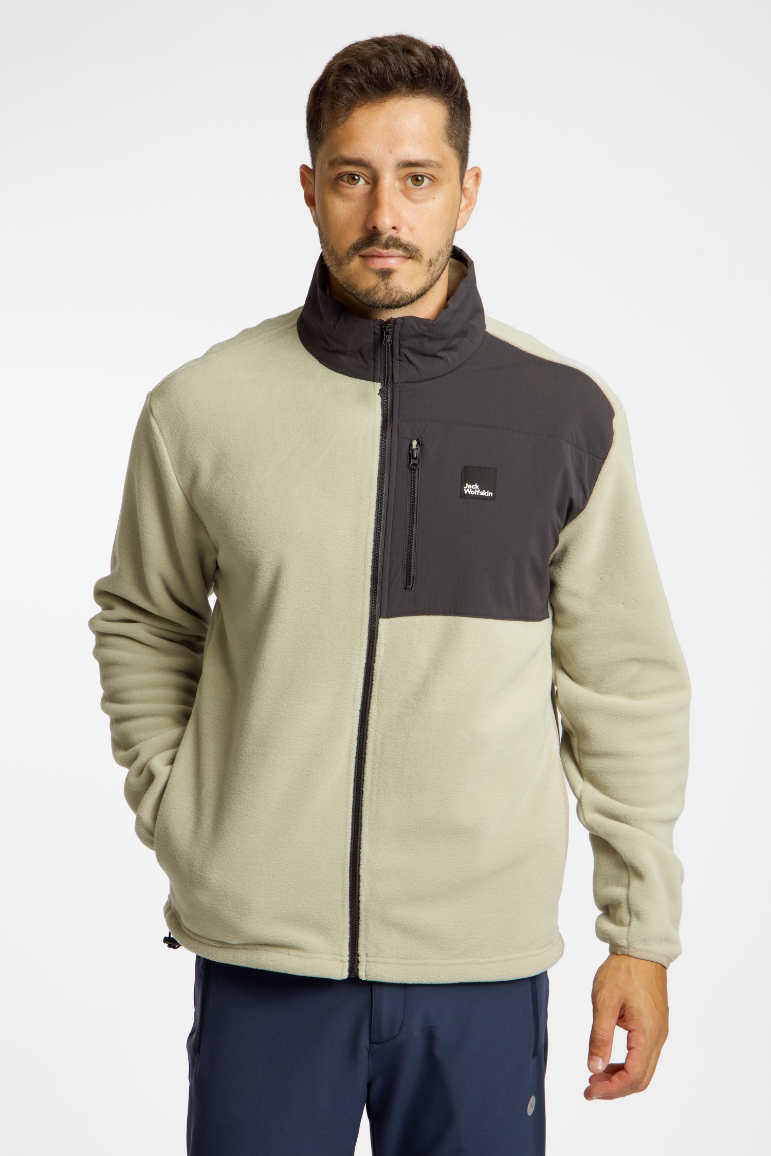 Image of Jack Wolfskin Sumetro Herren Midlayer Beige, Herren, Größe: L