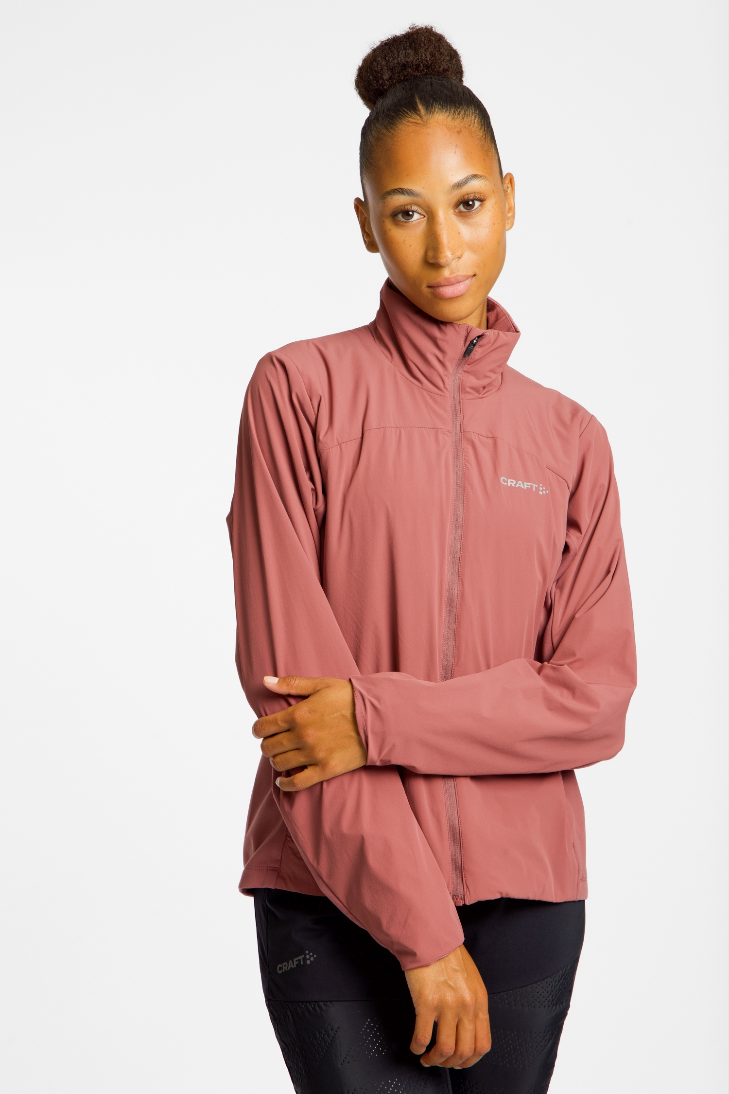 Image of Craft ADV Essence Warm 2 Damen Langlaufjacke Pink, Damen, Größe: L