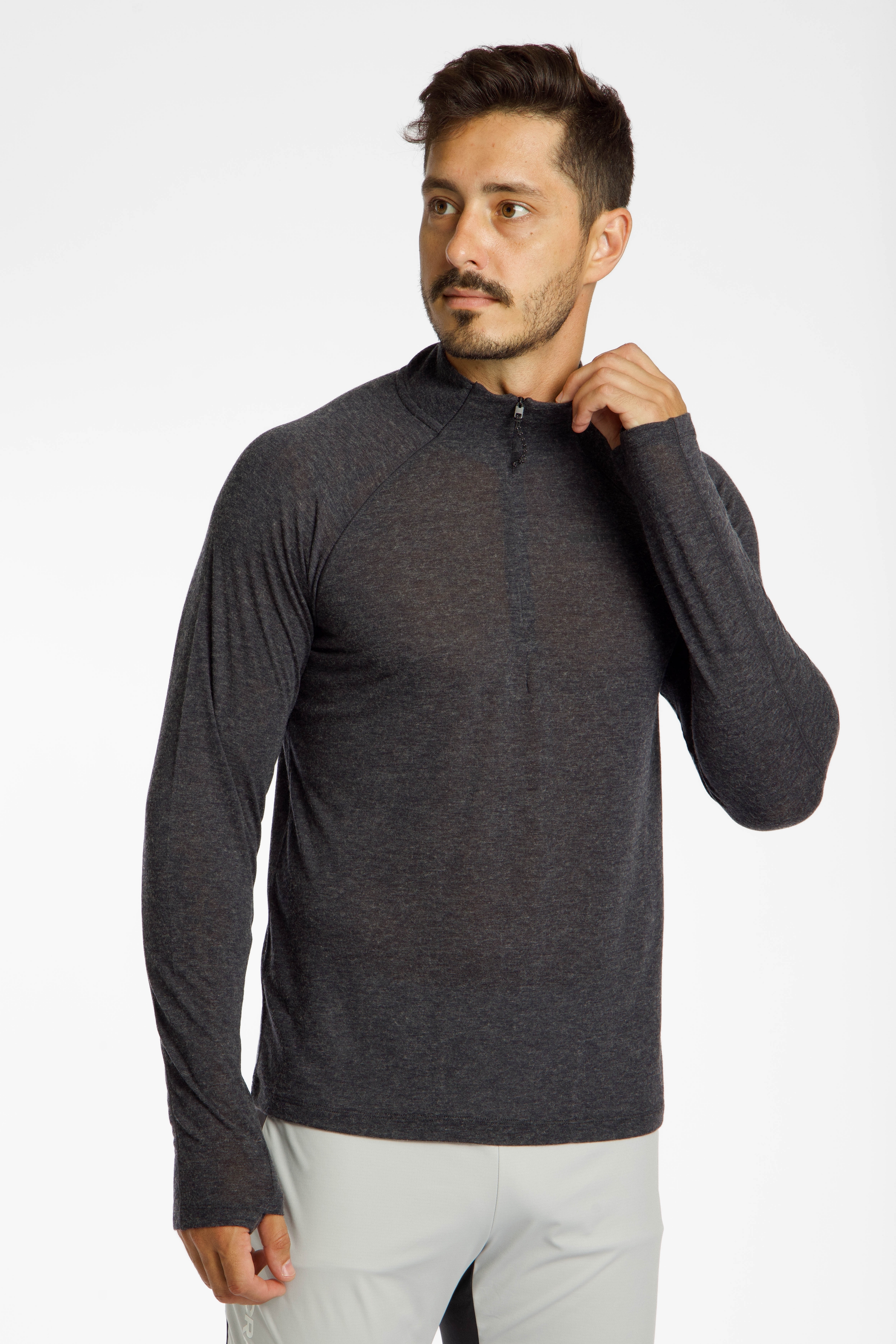 Craft ADV SubZ Wool Herren Longsleeve Grau, Herren, Größe: L