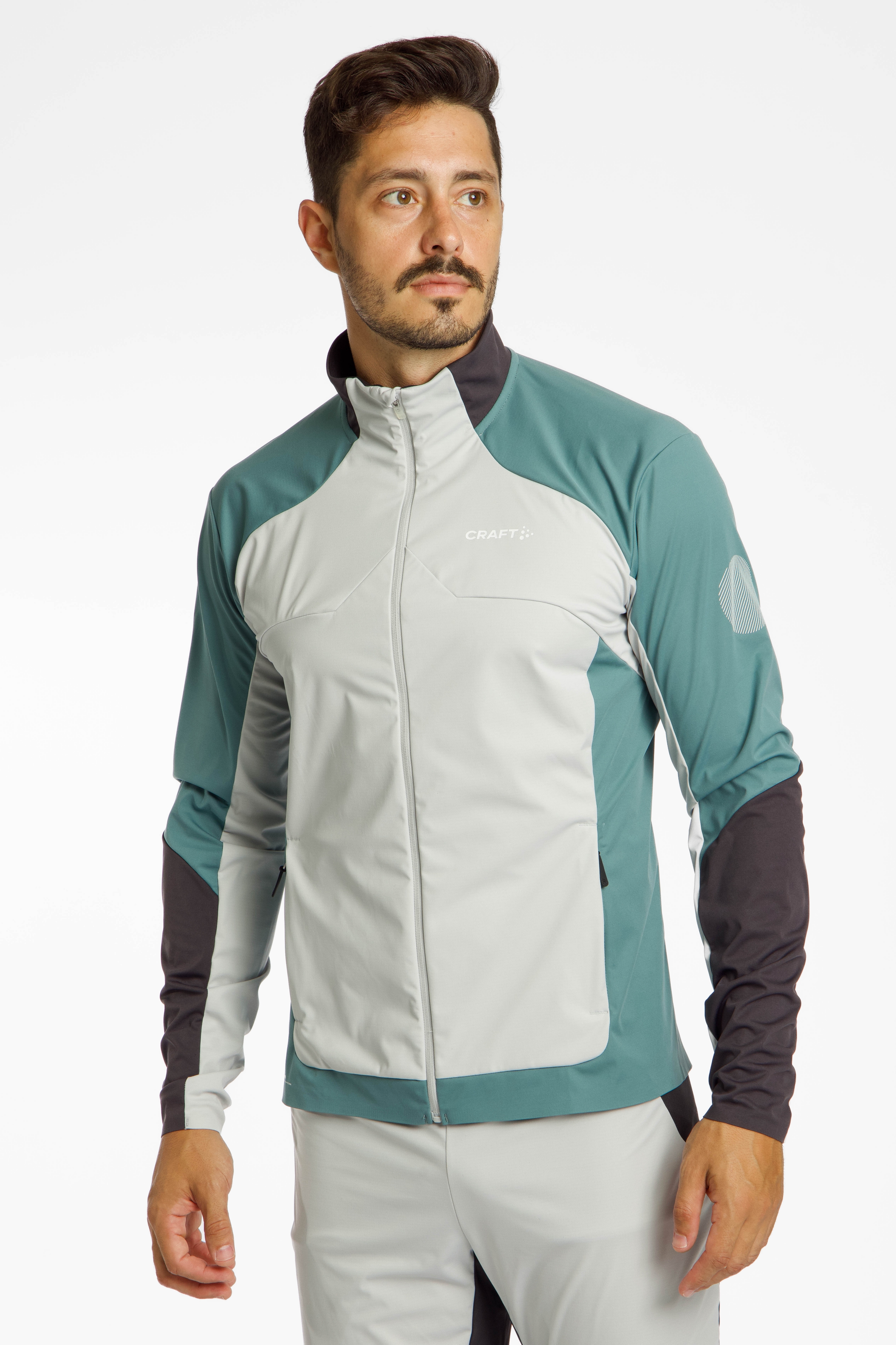 Image of Craft PRO Nordic Race 2 Herren Langlaufjacke Grau, Herren, Größe: S