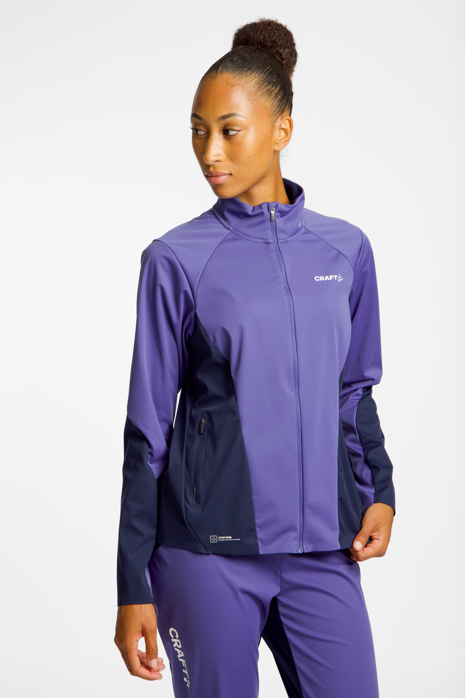 Image of Craft PRO Nordic Race 2 Damen Langlaufjacke Lila, Damen, Größe: L