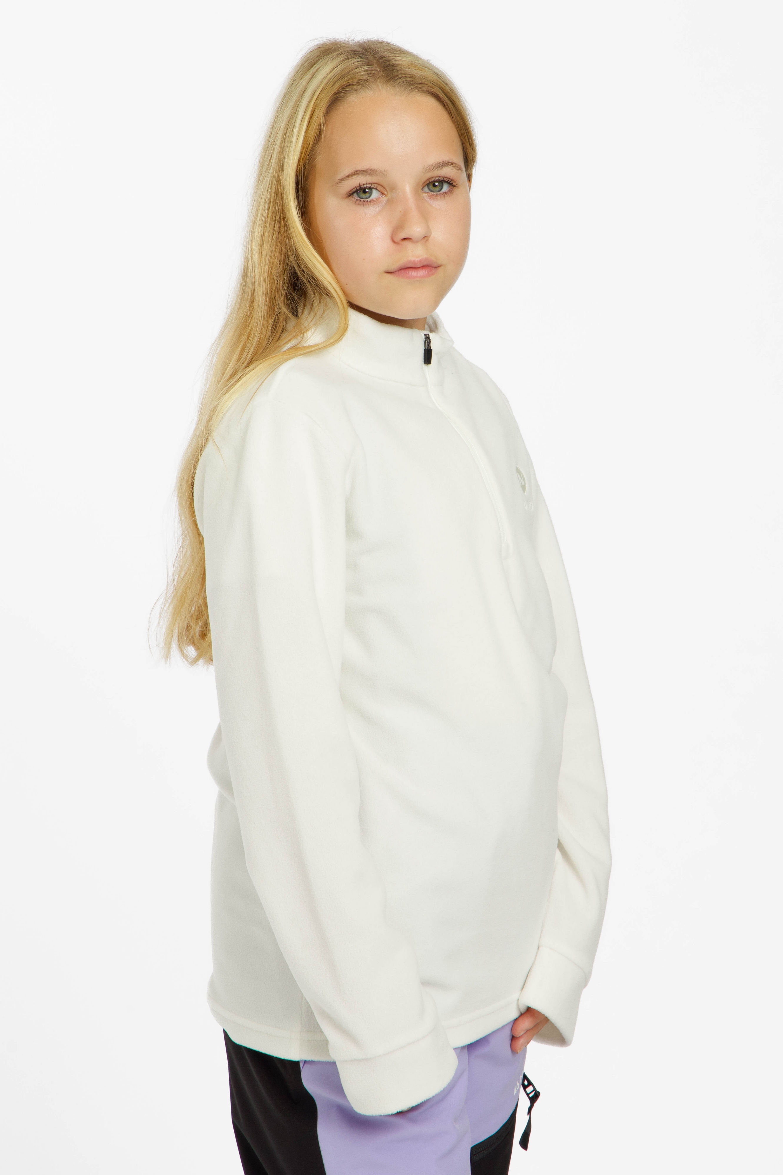 46 NORD Kinder Midlayer Weiss, , Größe: 128