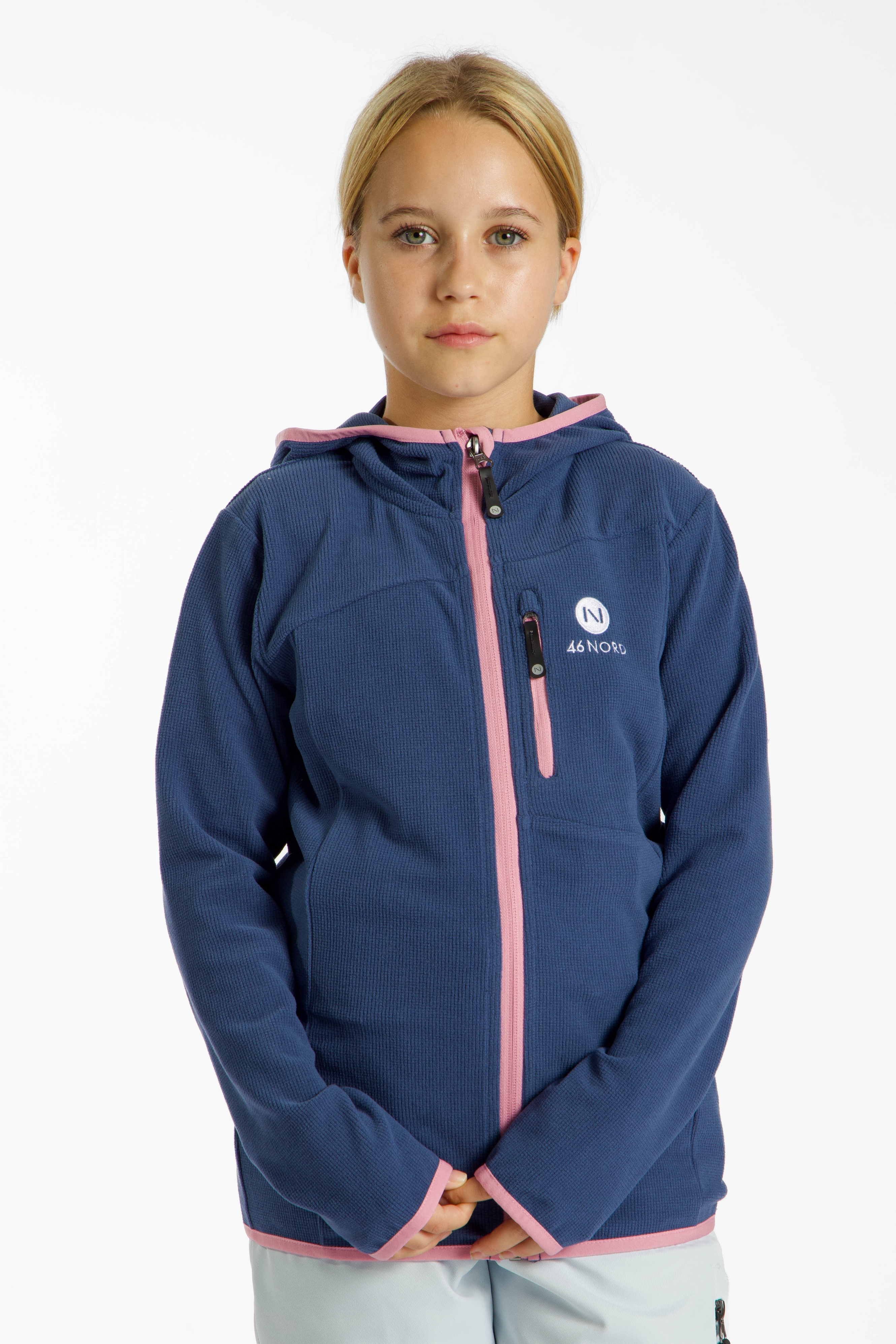46 NORD Kinder Midlayer Blau, , Größe: 176