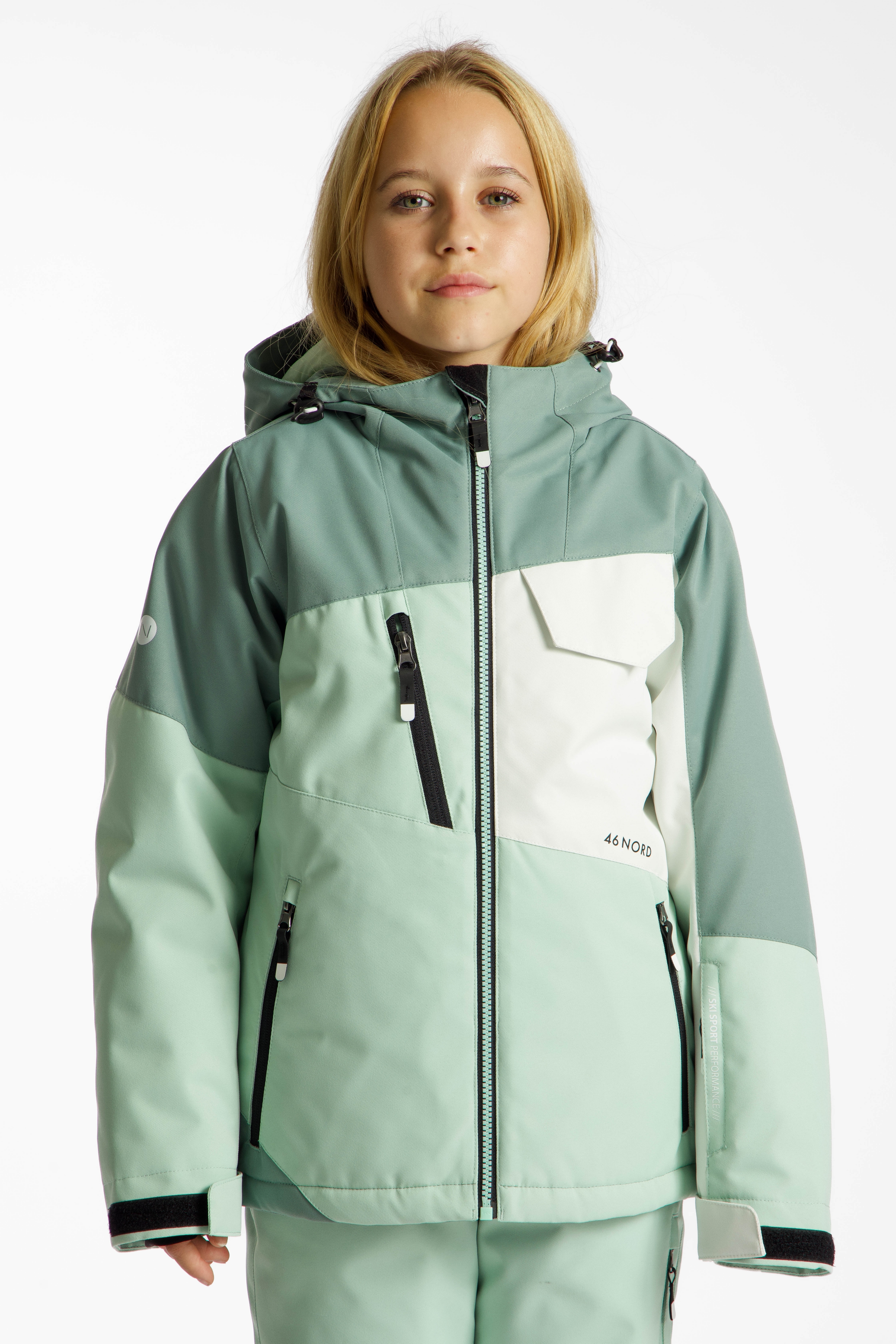 Image of 46 NORD Kinder Skijacke Grün, , Größe: 128