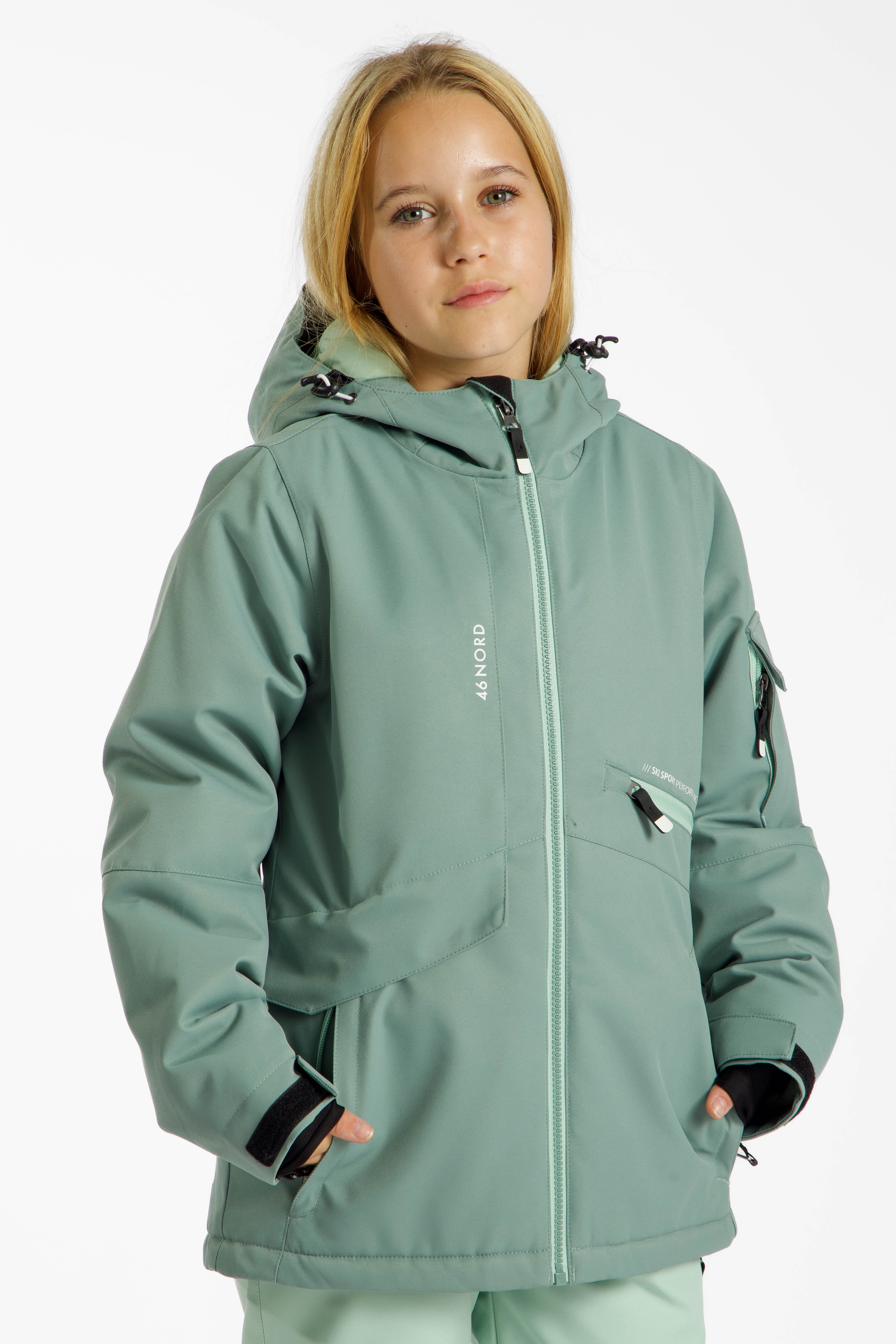Image of 46 NORD Kinder Skijacke Grün, , Größe: 116