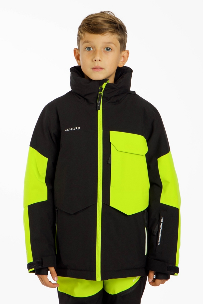 Image of 46 NORD Kinder Skijacke Schwarz, , Größe: 176