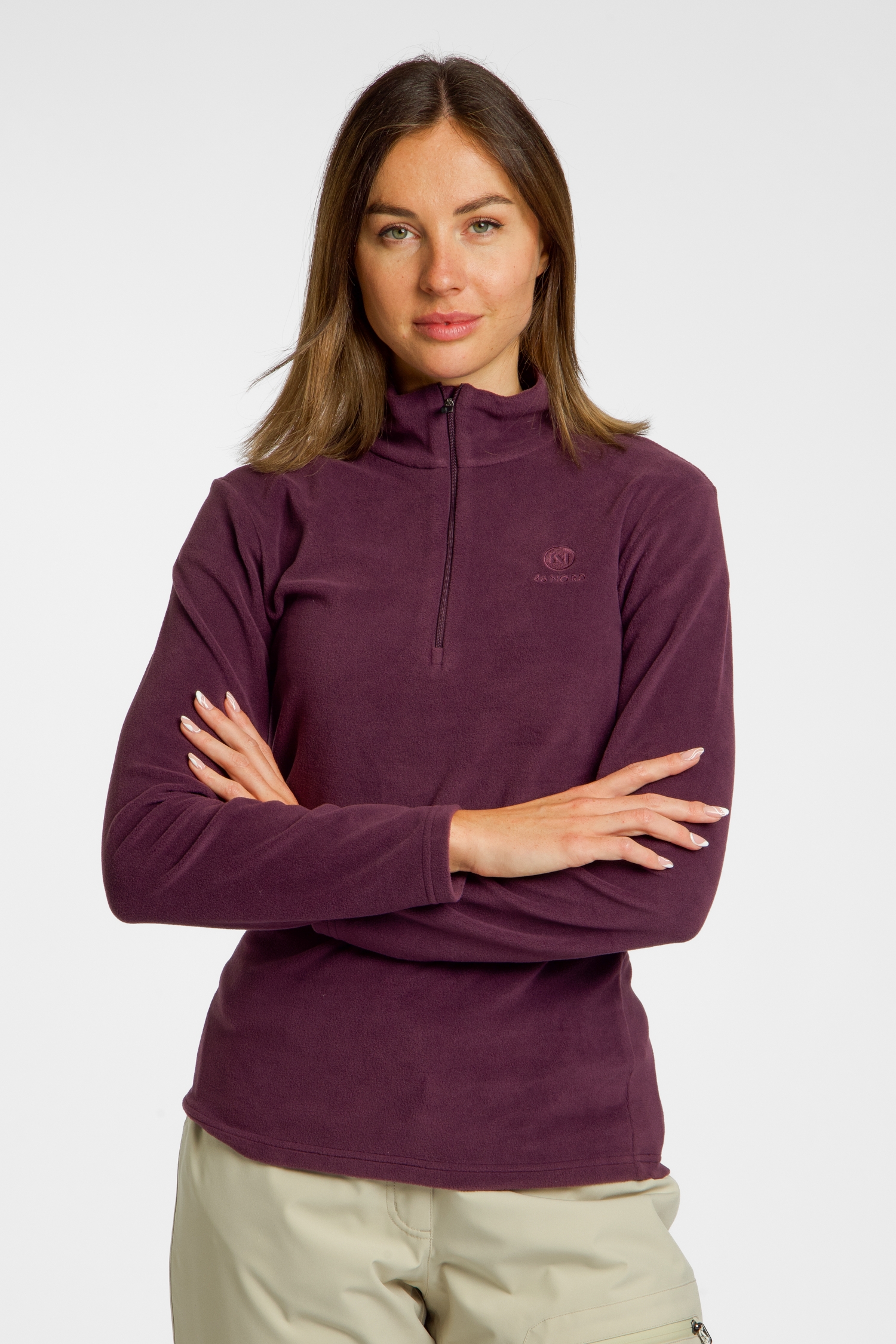 Image of 46 NORD Damen Midlayer Rot, Damen, Größe: 40