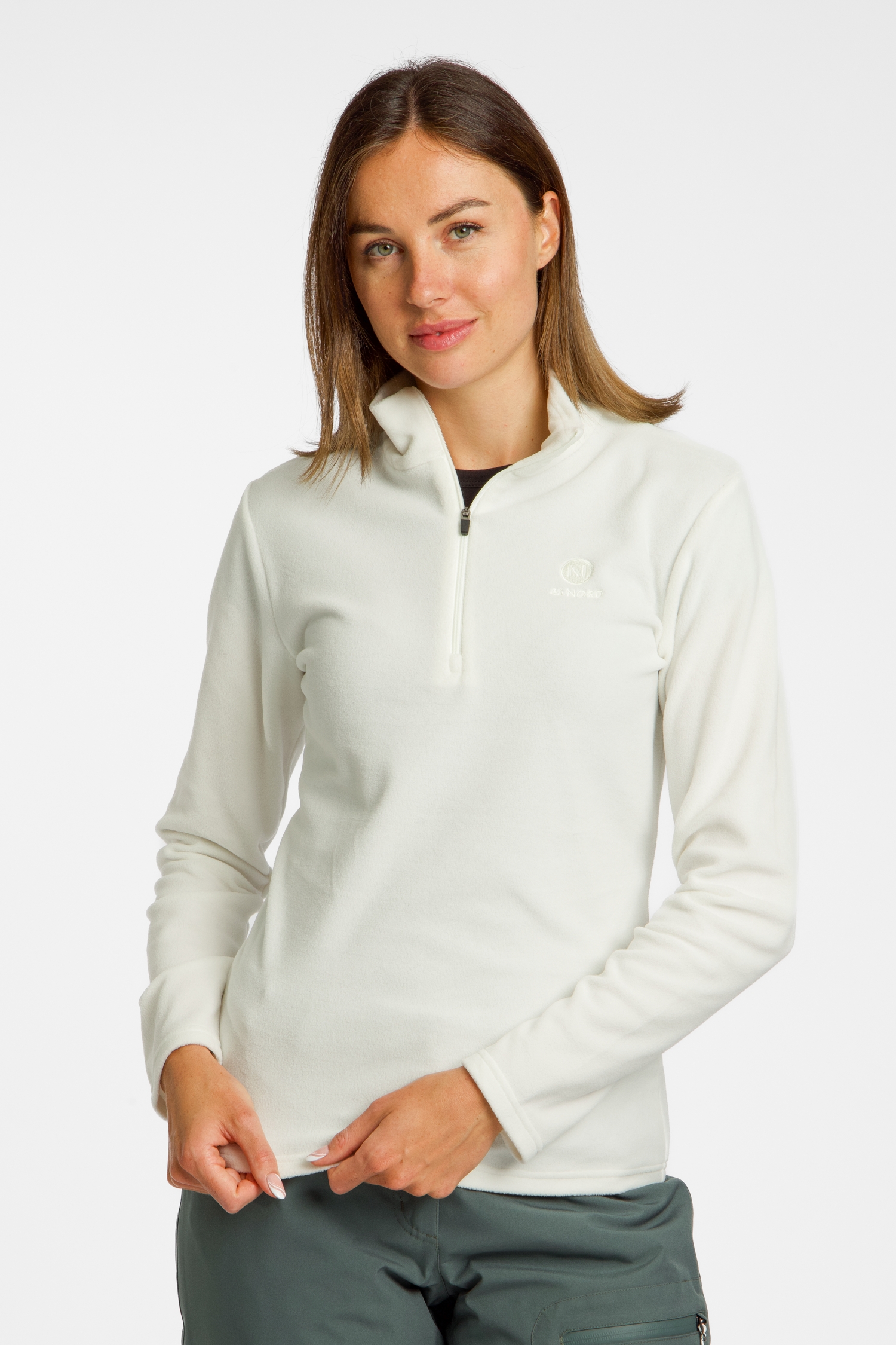 Image of 46 NORD Damen Midlayer Weiss, Damen, Größe: 42