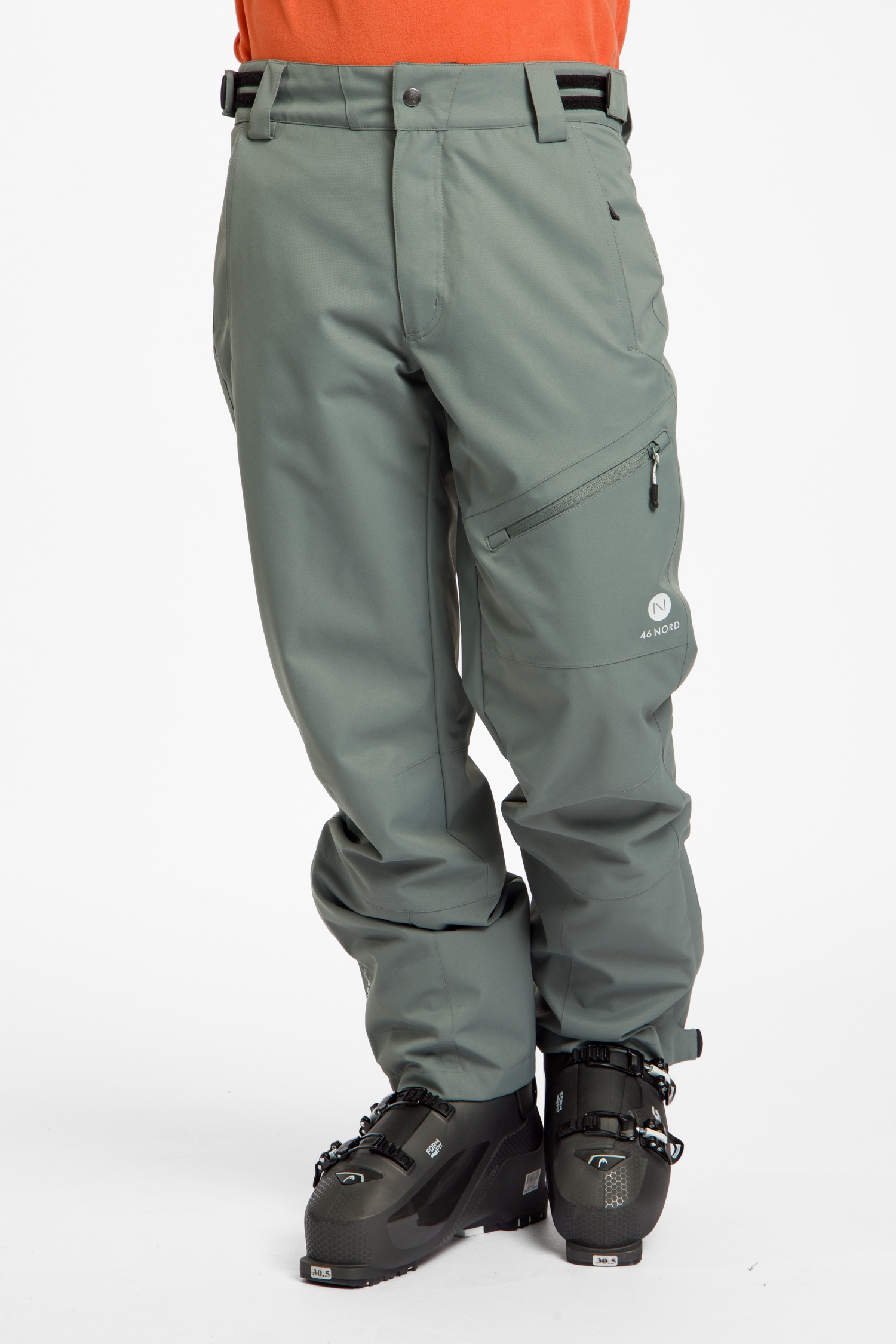 46 NORD Herren Skihose Grau, Herren, Größe: XS