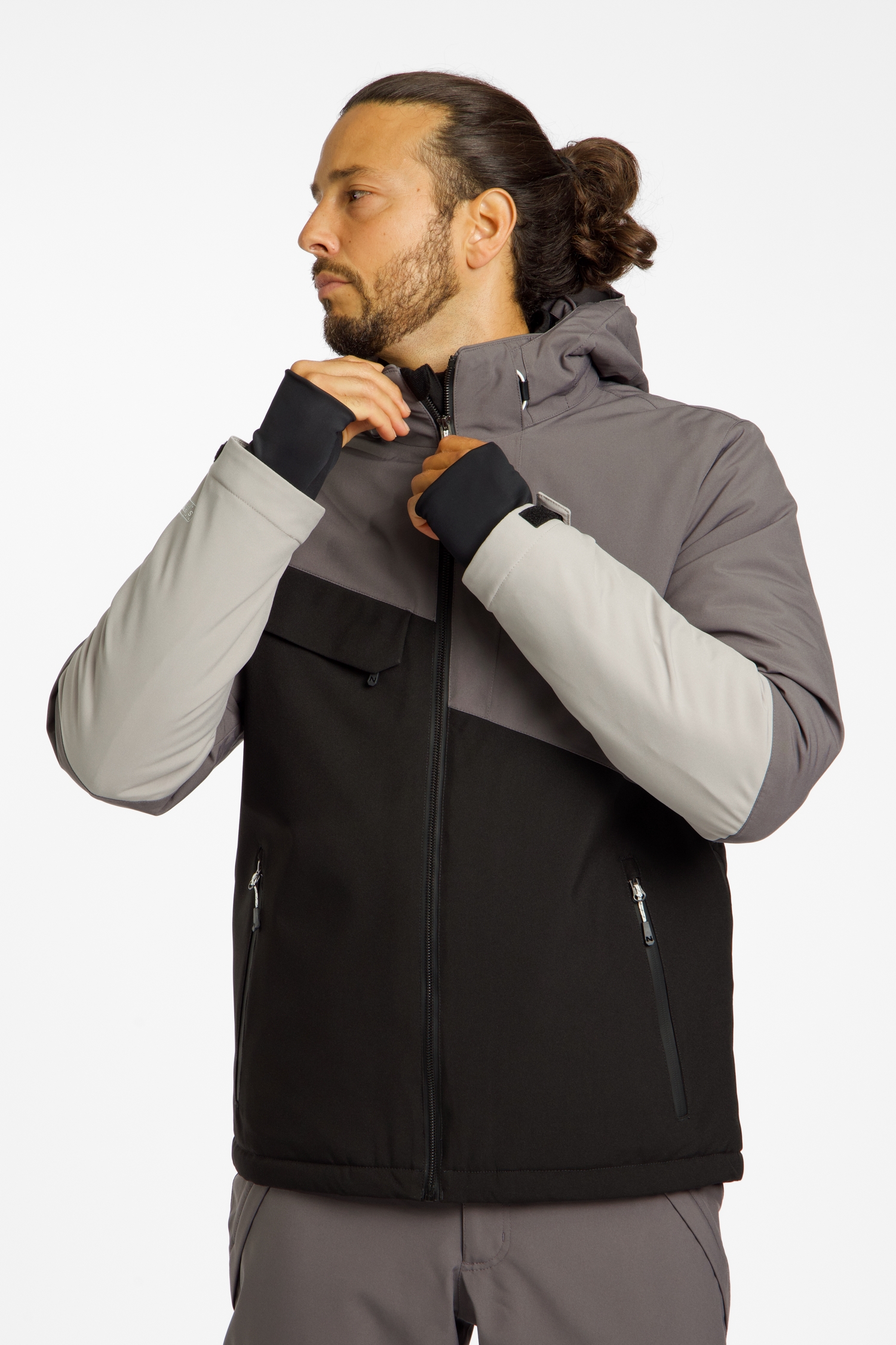 Image of 46 NORD Herren Skijacke Schwarz, Herren, Größe: XXXL