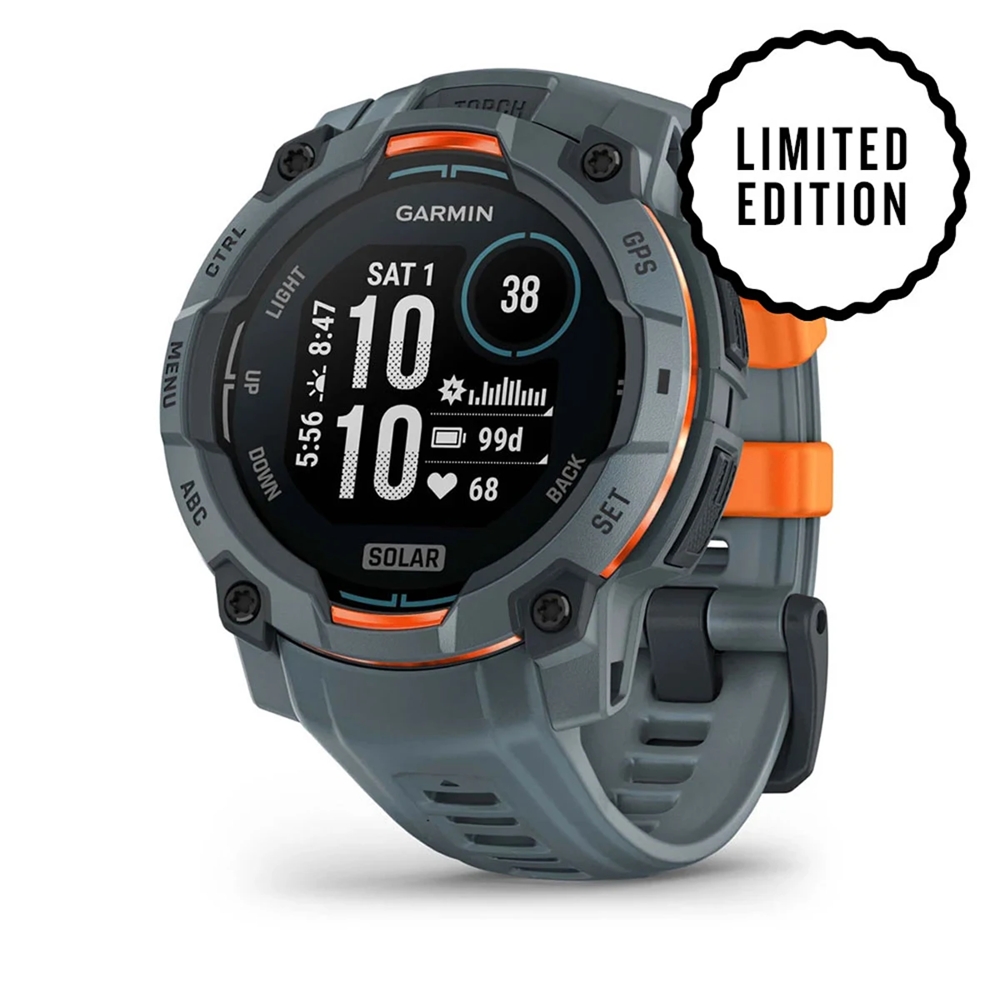 Image of GARMIN Instinct® 3 Solar 45 mm Sportuhr Grau, Herren, Größe: 0
