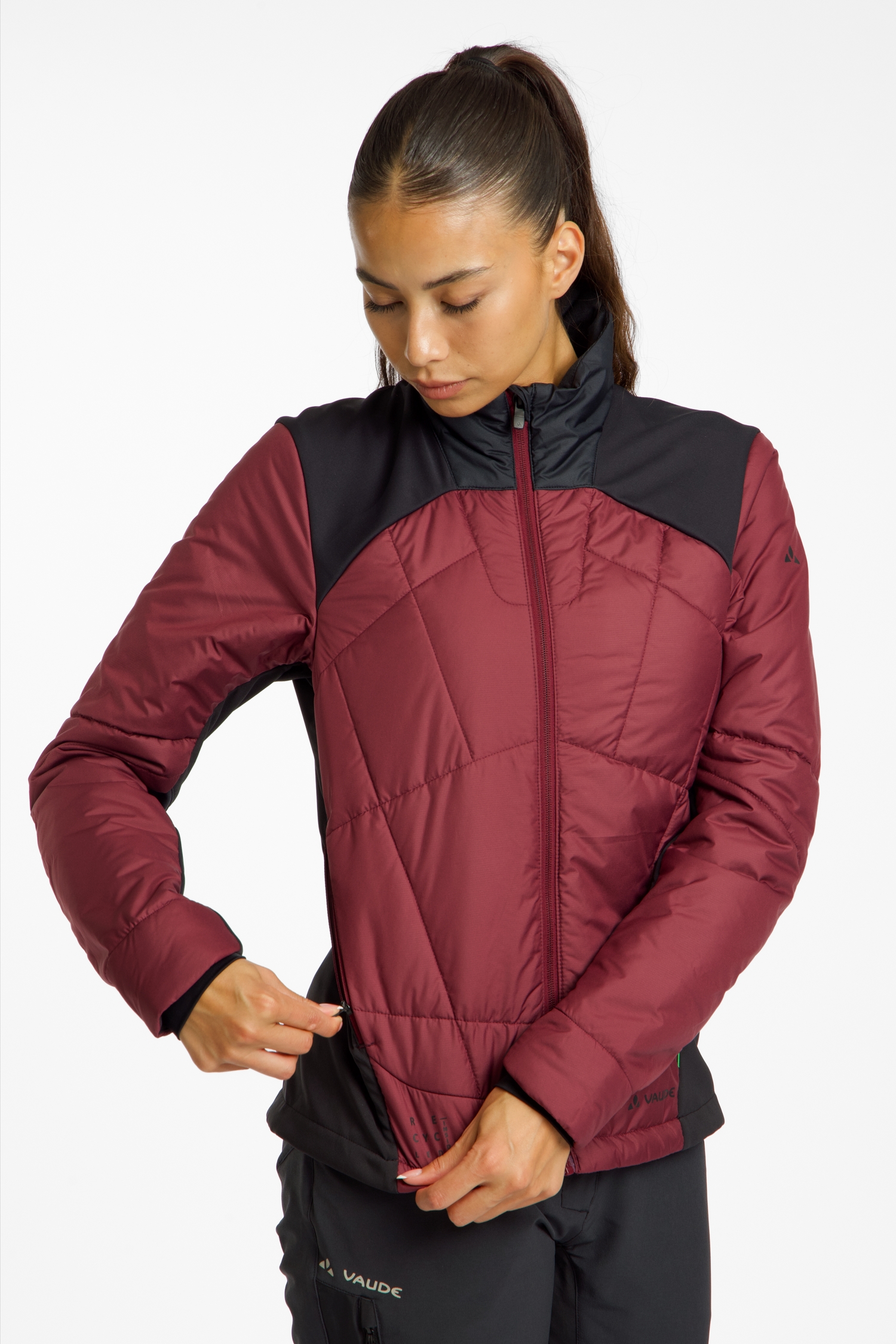 Image of VAUDE Minaki IV Damen Bikejacke Rot, Damen, Größe: 34