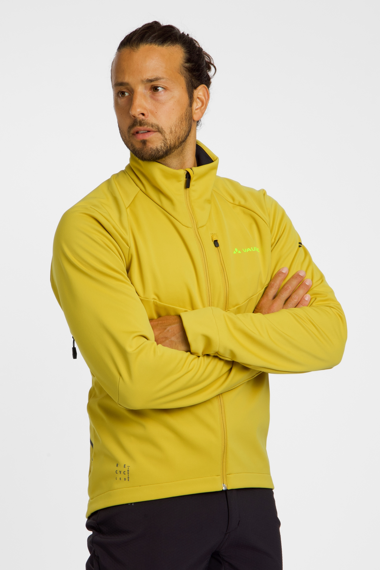 Image of VAUDE Posta Softshell VII Herren Bikejacke Gelb, Herren, Größe: S