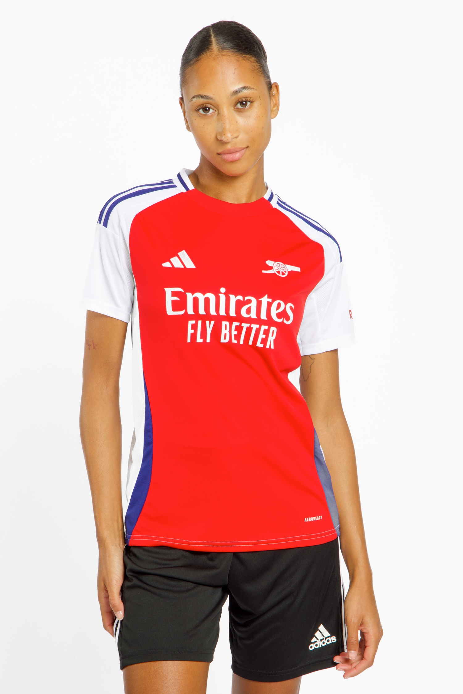 Image of adidas FC Arsenal Home Replica Damen Fussballtrikot 24/25 Rot, Damen, Größe: S