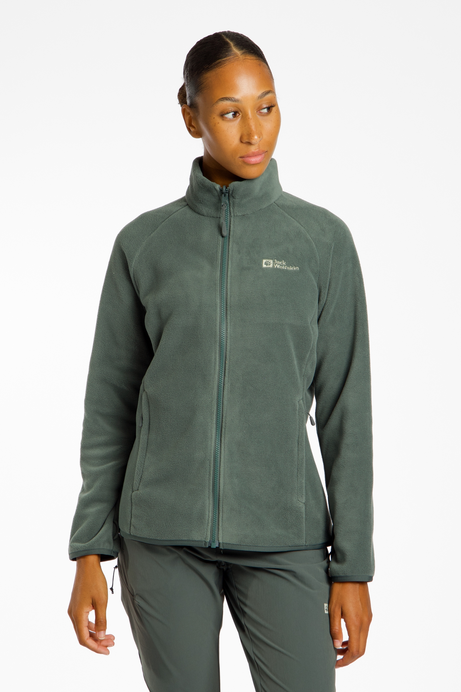 Image of Jack Wolfskin Moonrise Damen Midlayer Grün, Damen, Größe: L