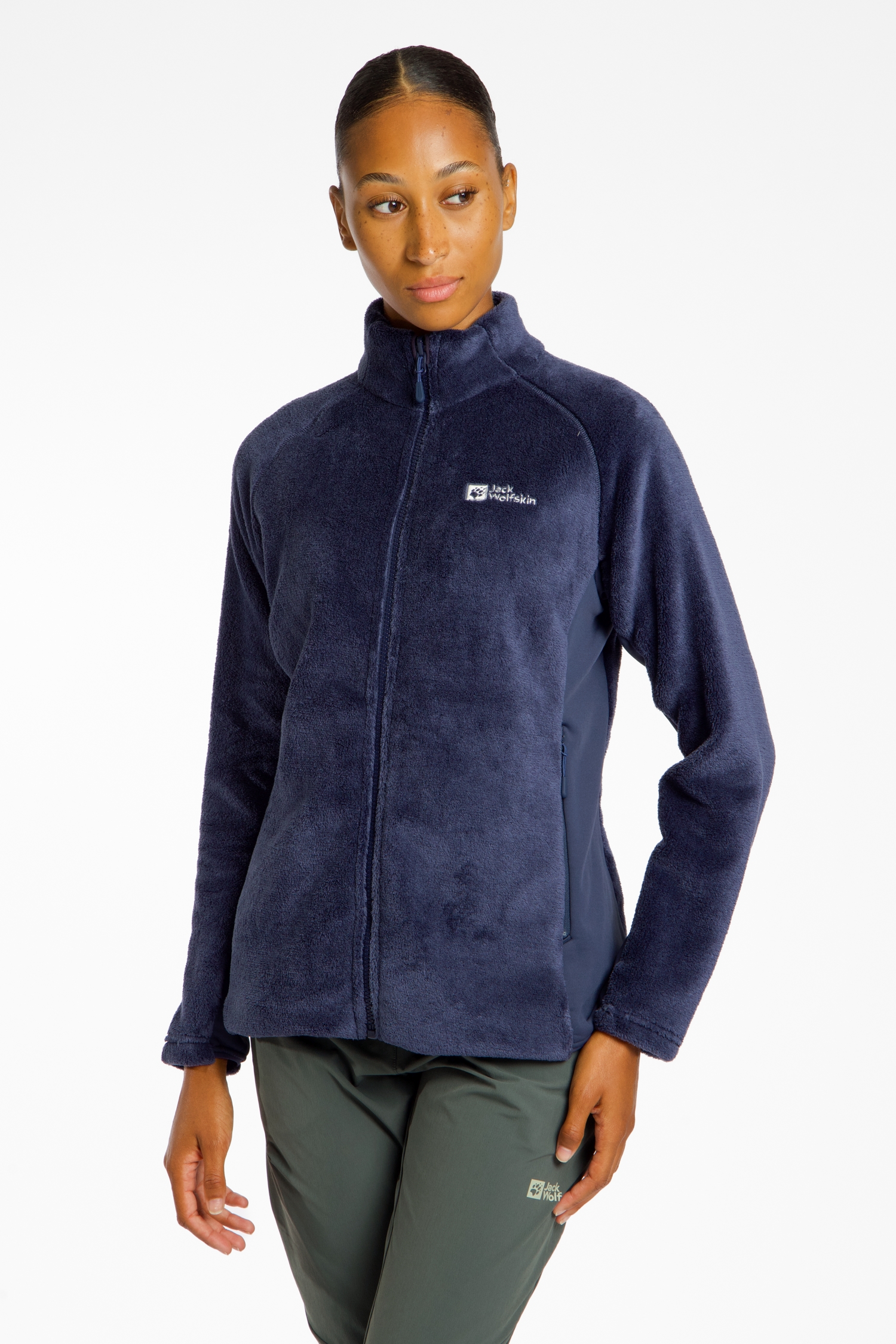 Jack Wolfskin Rotwand Damen Midlayer Blau, Damen, Größe: XL