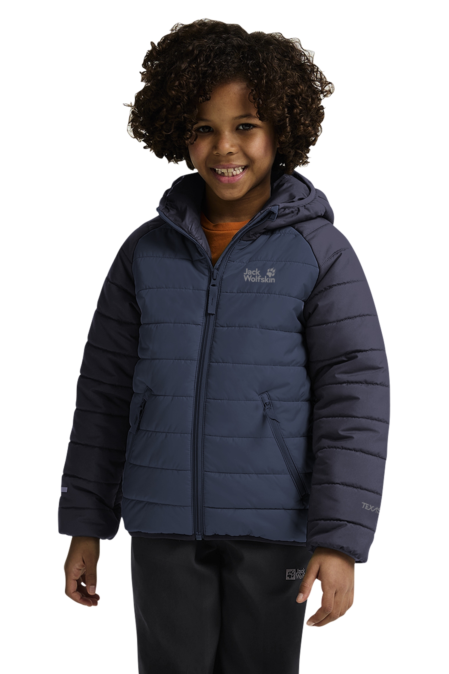 Image of Jack Wolfskin Zenon Kinder Steppjacke Blau, , Größe: 116