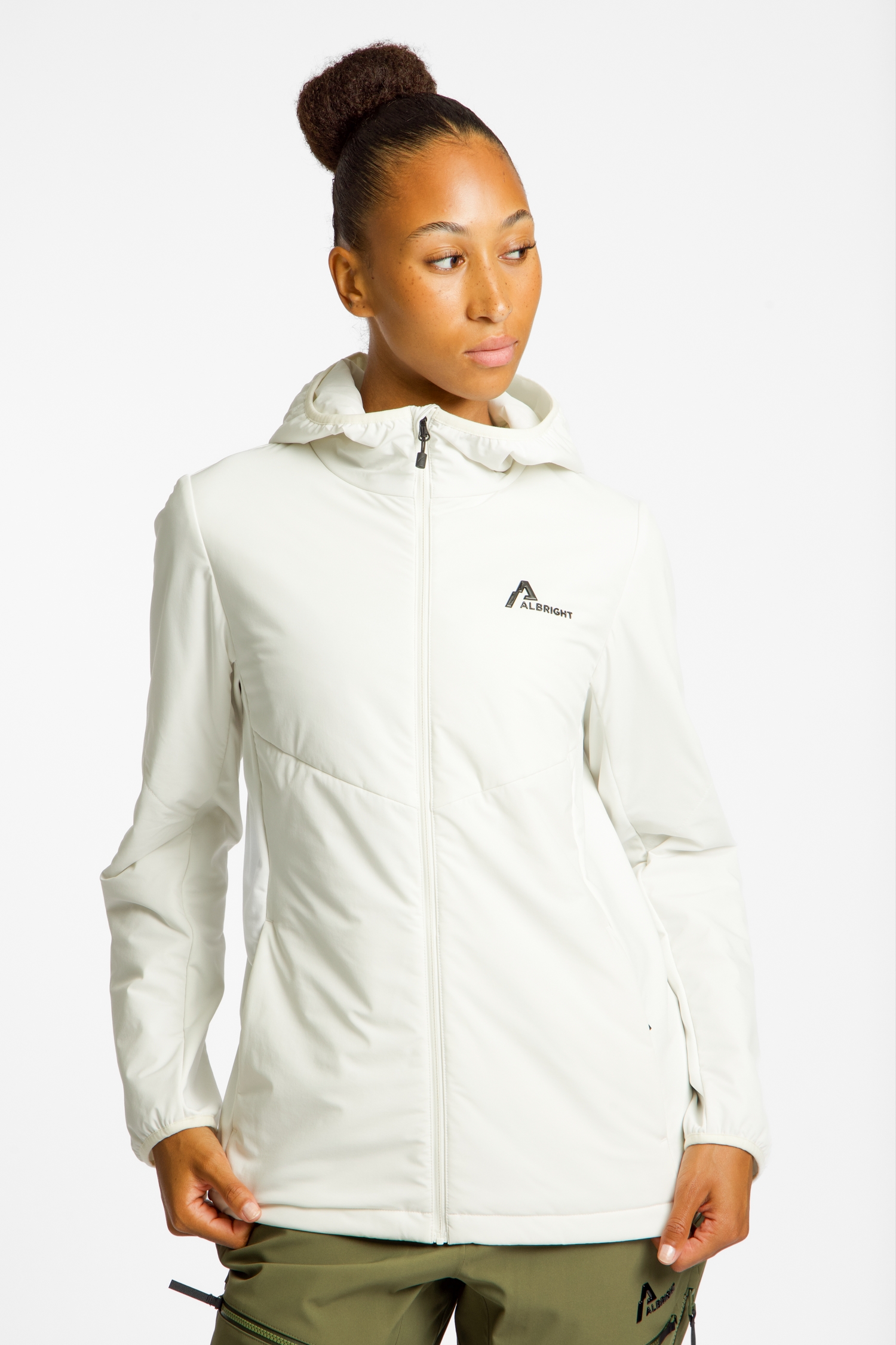 Image of ALBRIGHT Pizol Damen Midlayer Weiss, Damen, Größe: 42