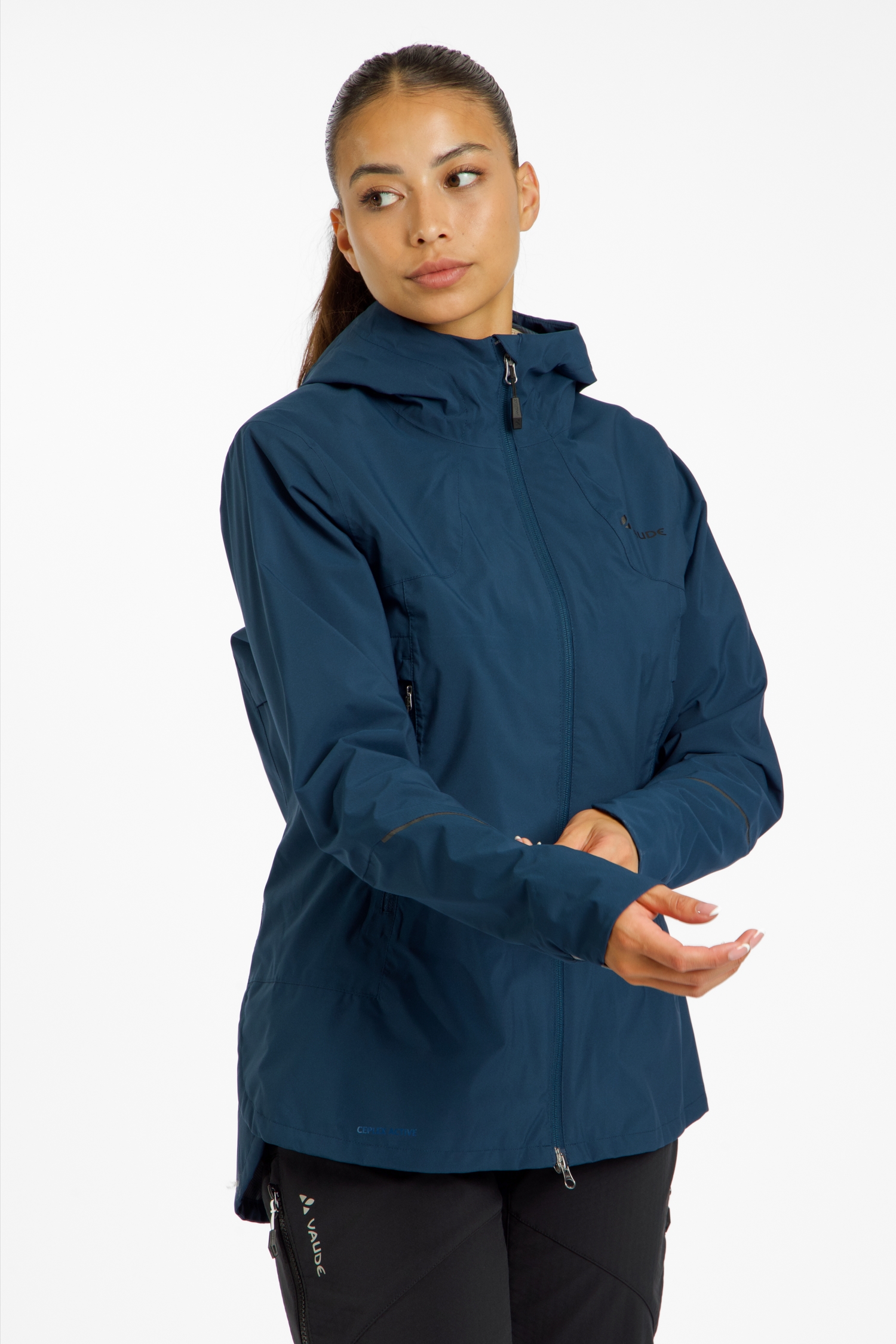 Image of VAUDE Yaras 3in1 Damen Bikejacke Türkis, Damen, Größe: 36