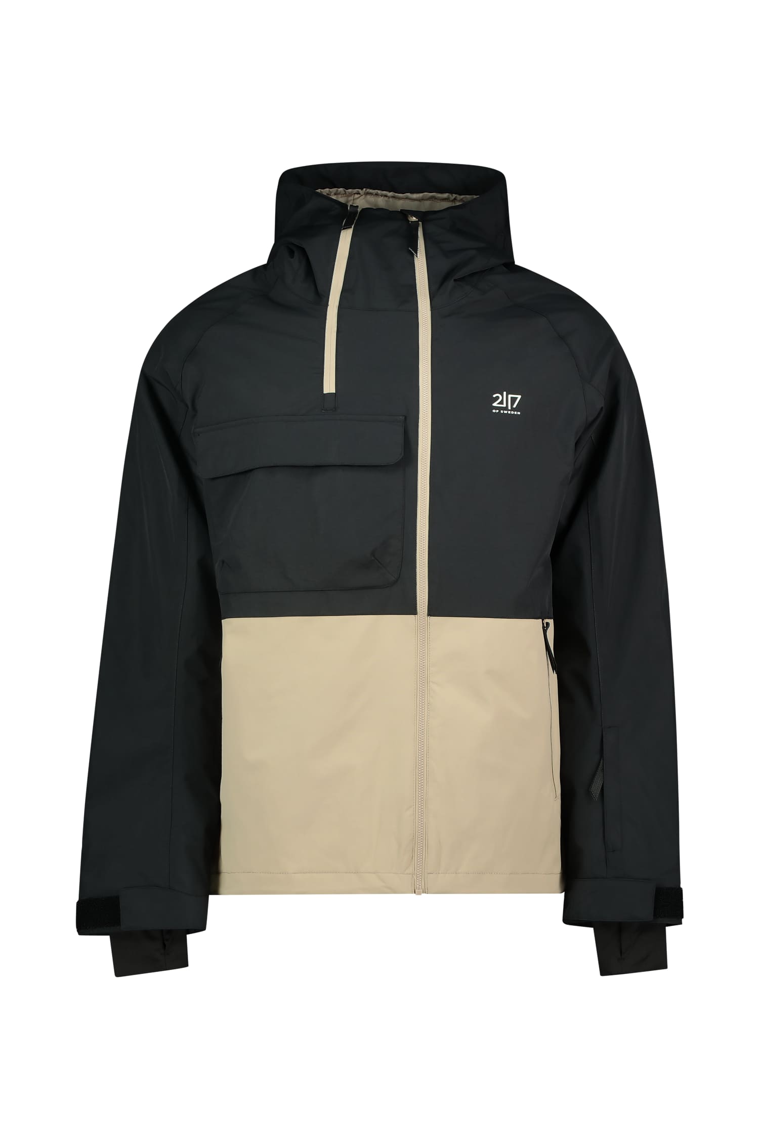 Image of 2117 OF SWEDEN Krasse Light Padded Herren Skijacke Schwarz, Herren, Größe: M