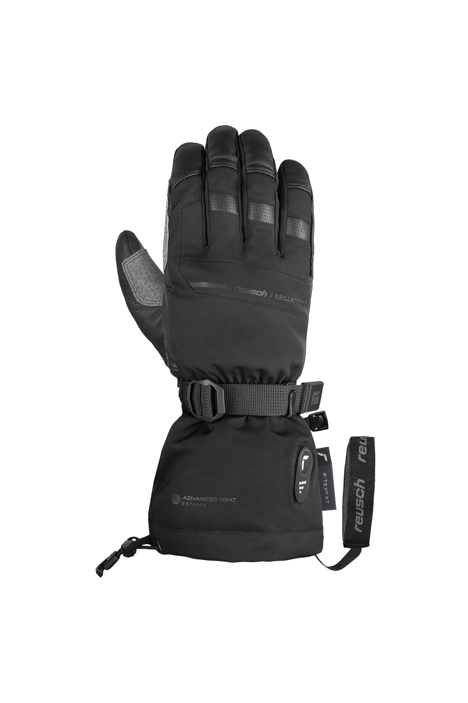 Image of Reusch Advanced Heat R-TEX® XT Skihandschuh Schwarz, Herren, Größe: 10