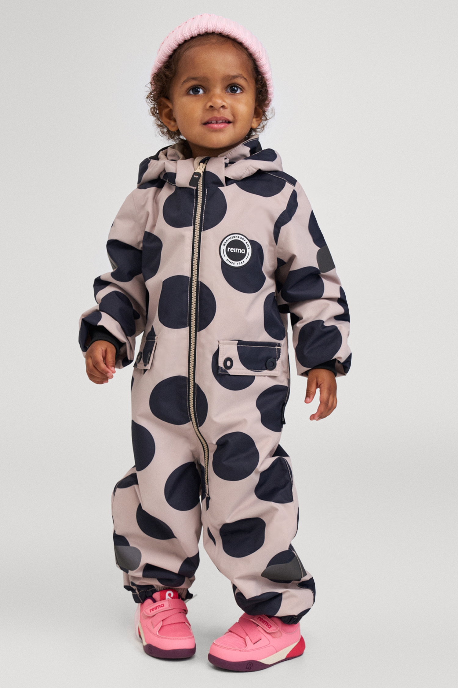 Image of reima Marte Mid Kleinkind Skioverall Beige, , Größe: 80