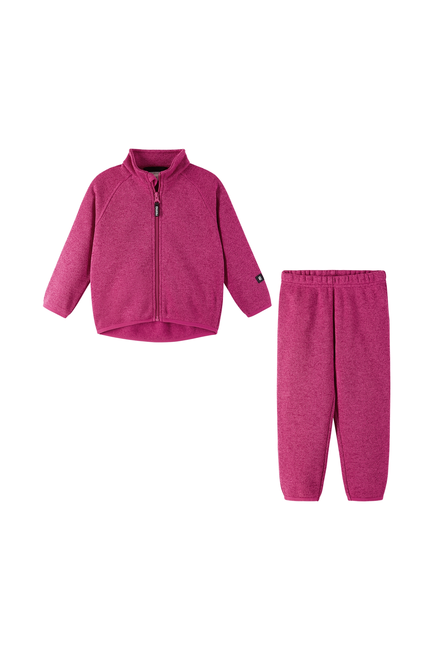 Image of reima Tahto Kleinkind Fleecejacke + Hose Pink, , Größe: 80