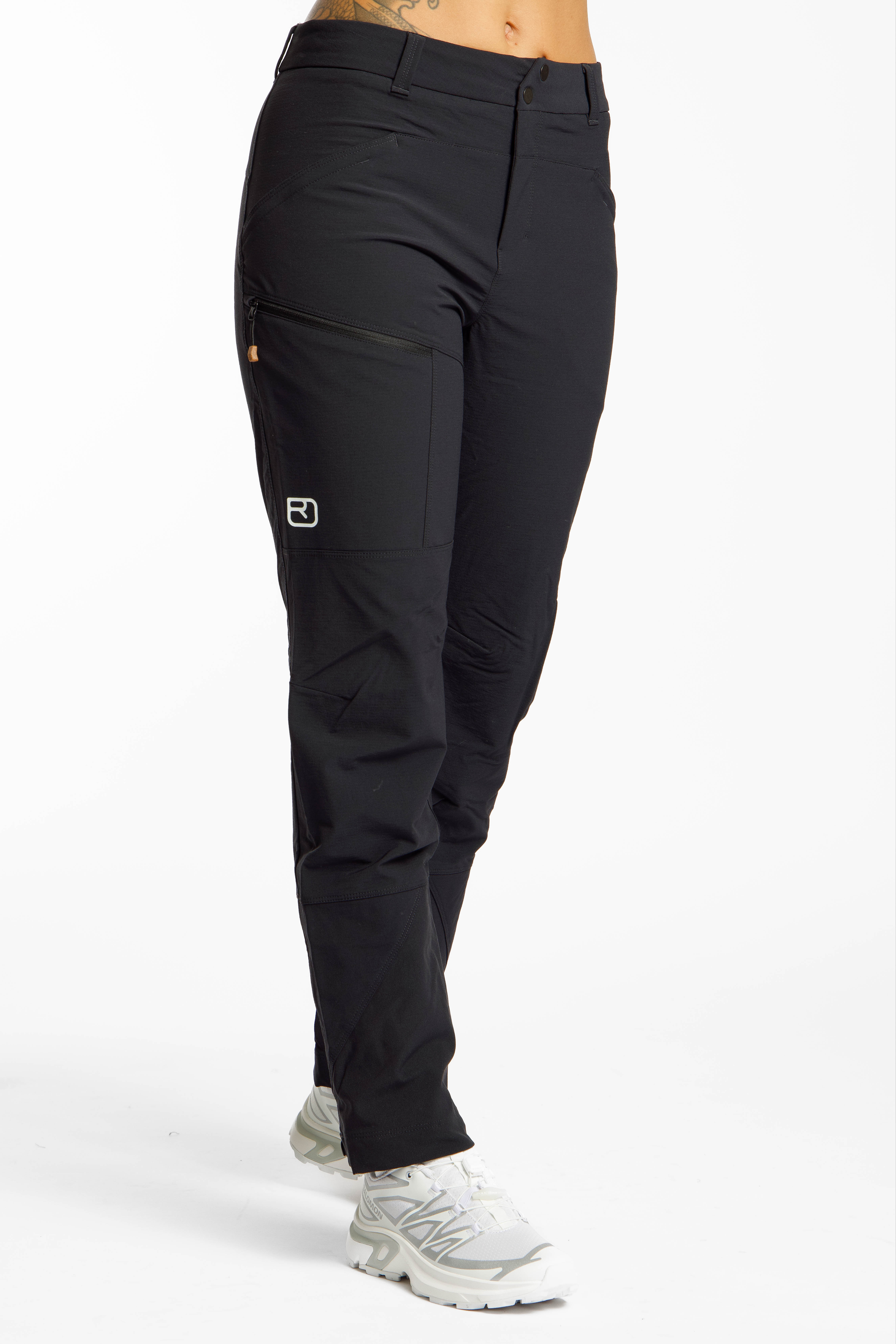 Ortovox Mondeval Damen Softshellhose Schwarz, Damen, Größe: M