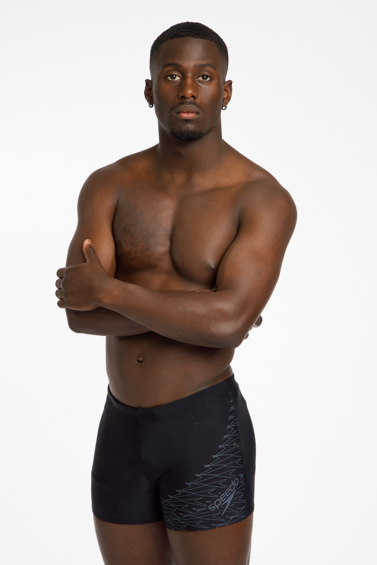 speedo Medley Logo Herren Badehose Schwarz, Herren, Größe: 48