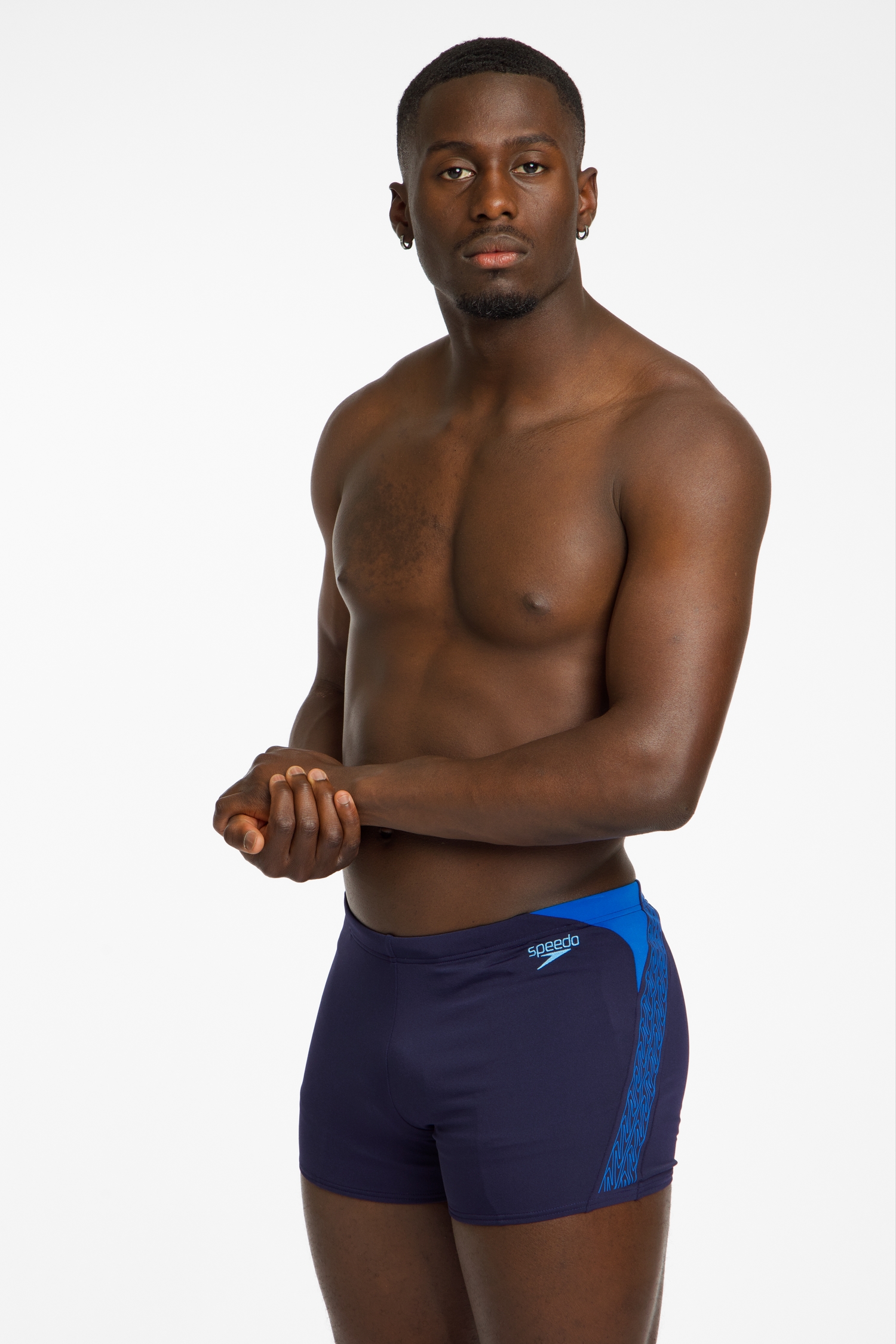 Image of speedo Hyperboom Splice Herren Badehose Blau, Herren, Größe: 46