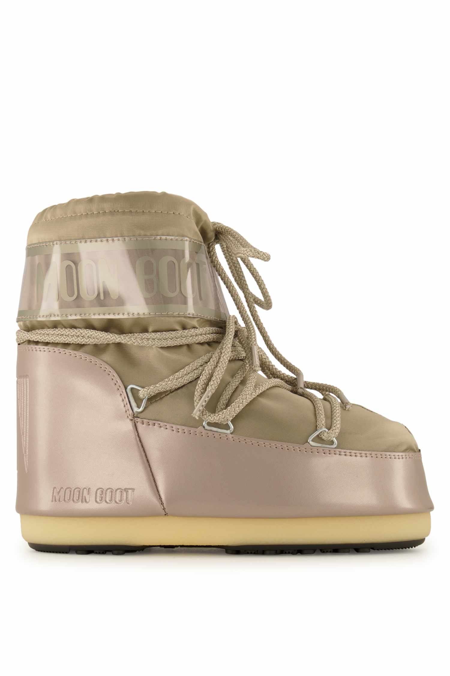 Image of Moon Boot Icon Low Glance Damen Winterboot Silber, Damen, Größe: 36/38
